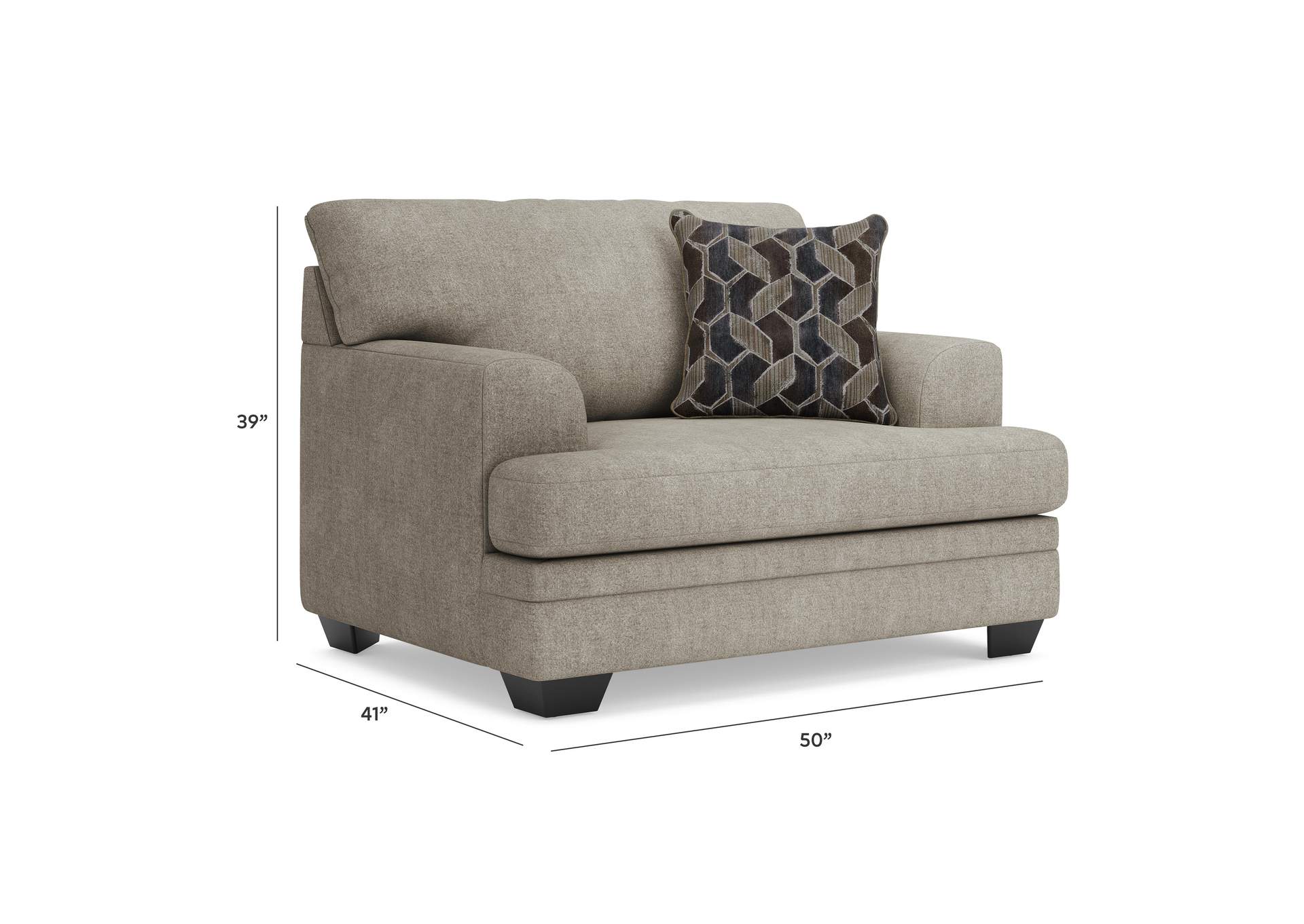 Stonemeade Sofa Chaise, Chair, and Ottoman image 13