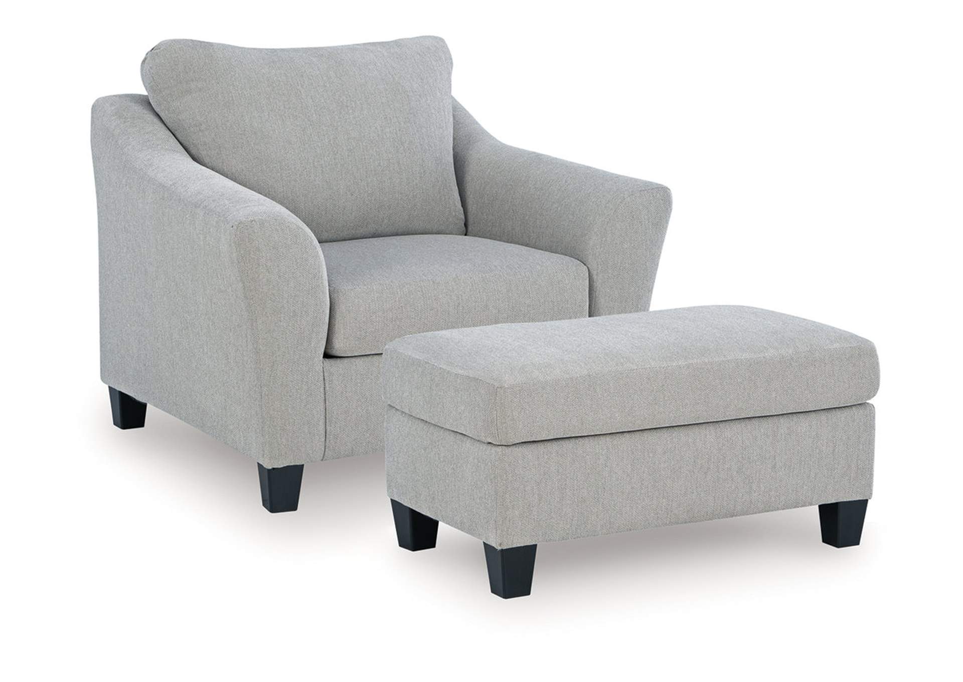 Willarae Chair and Ottoman image 1