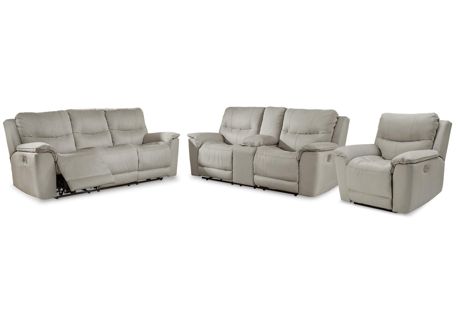 Next-Gen Gaucho Reclining Loveseat with Console