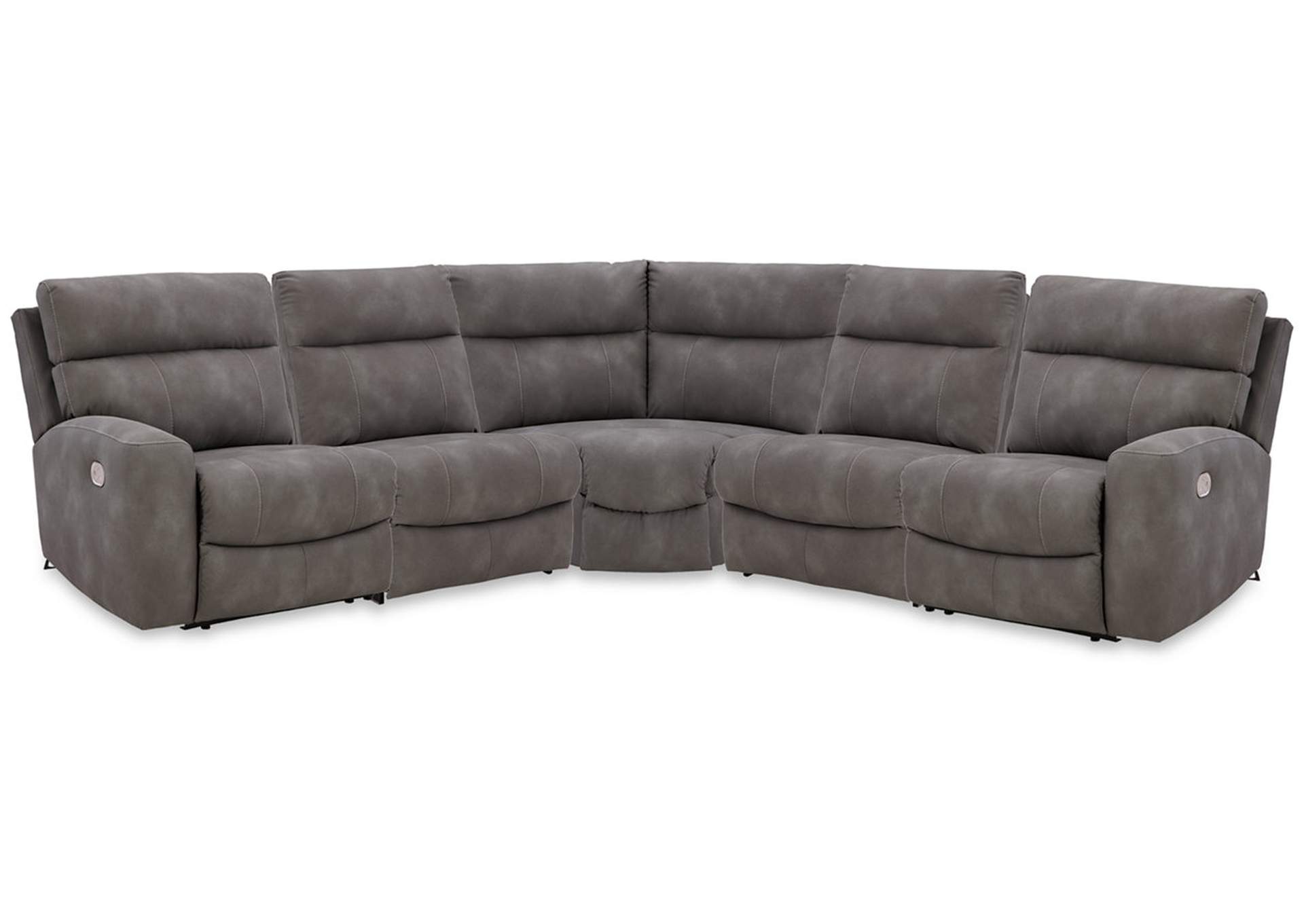 Next-Gen DuraPella 5-Piece Power Reclining Sectional image 1