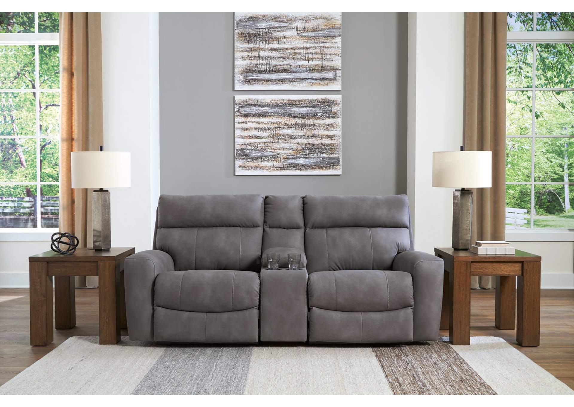 Next-Gen DuraPella Performance Fabric Dual Power Reclining Loveseat Set