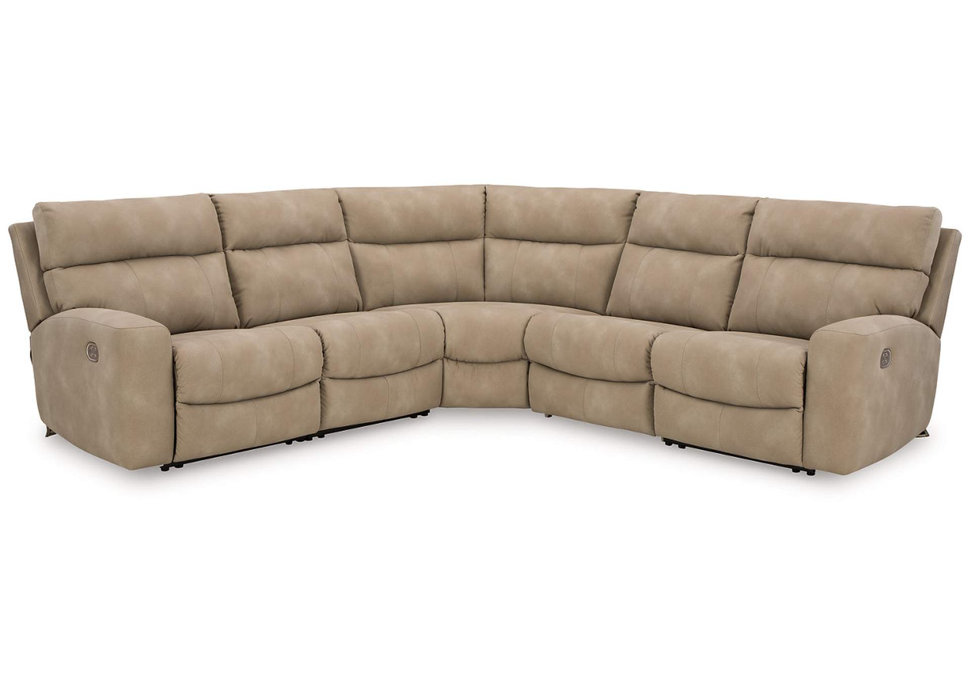 Next-Gen DuraPella 5-Piece Power Reclining Sectional