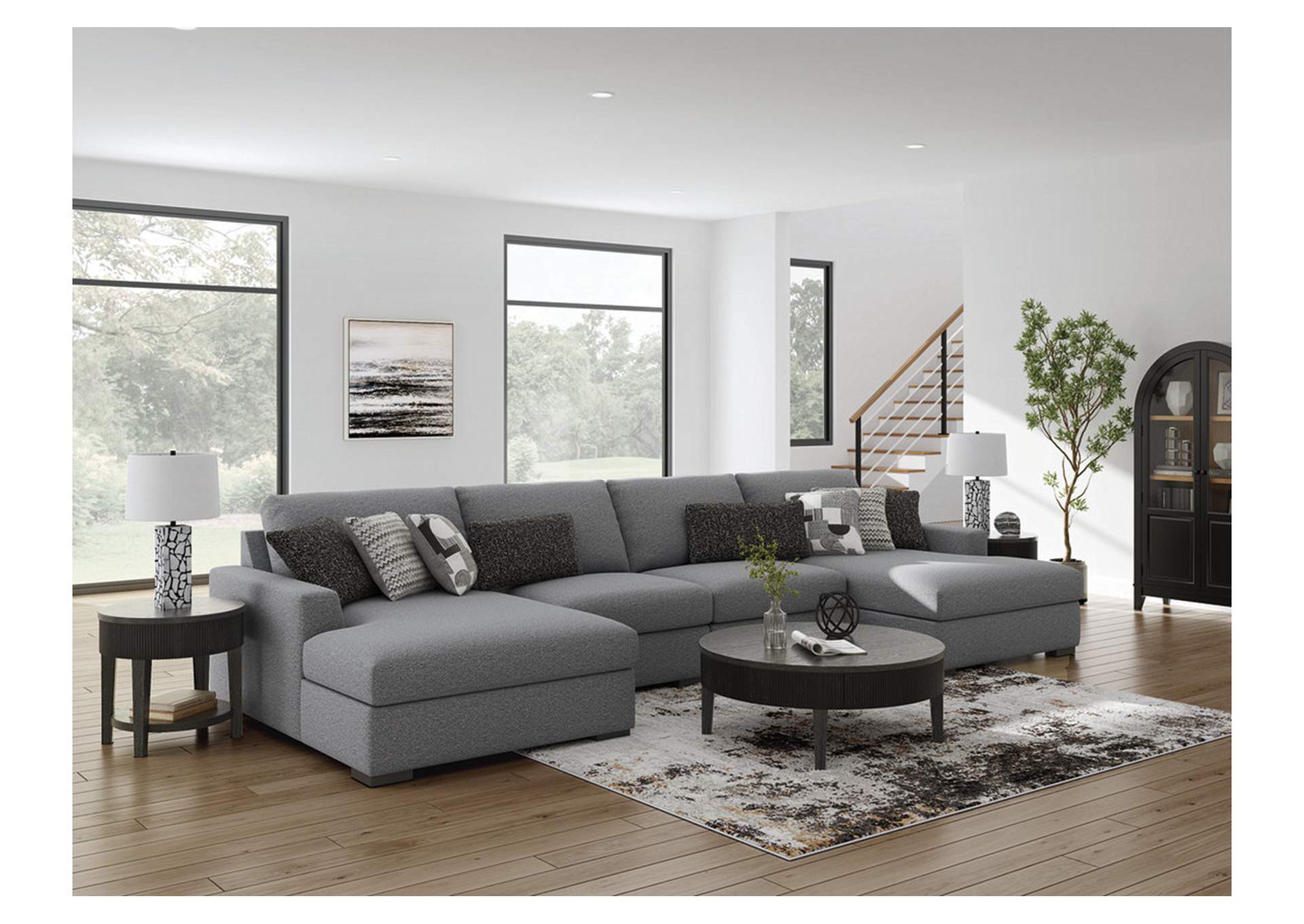 Bealton 4-Piece Sectional with Double Chaise image 3
