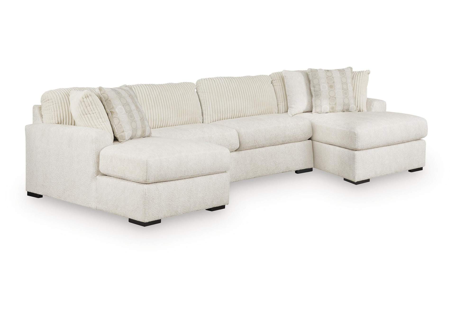 Chessington 3-Piece Sectional with Double Chaise image 1