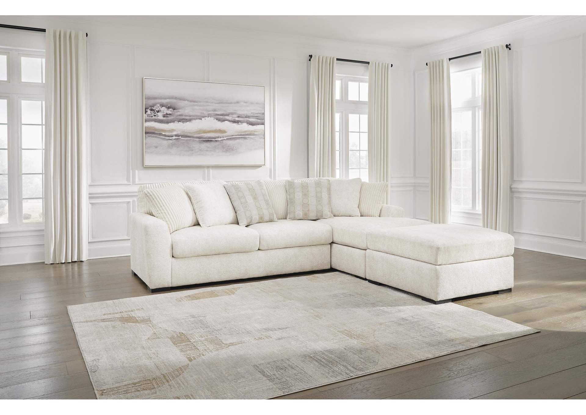 Chessington 2-Piece Sectional with Ottoman image 2