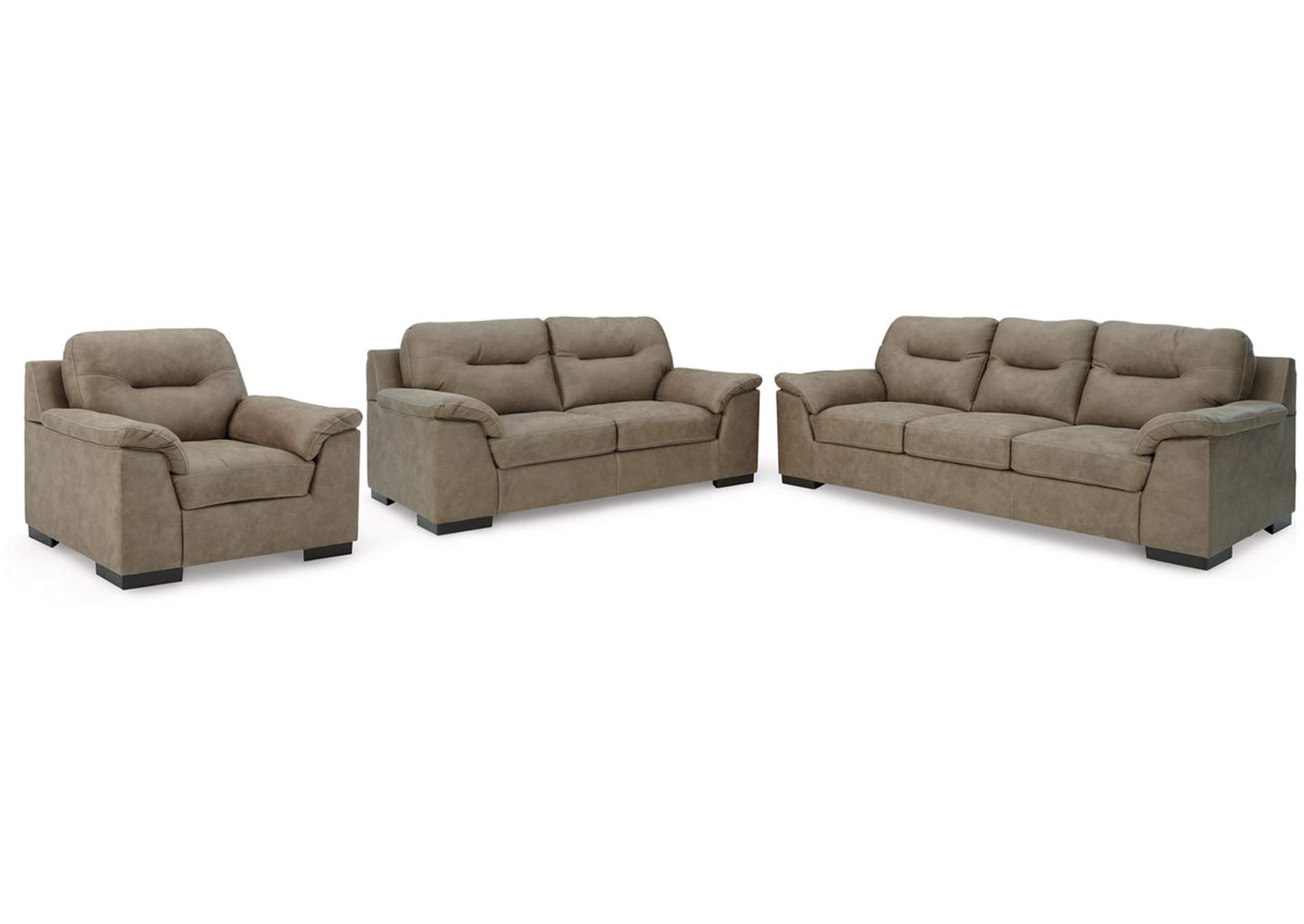 Maderla Sofa, Loveseat and Chair