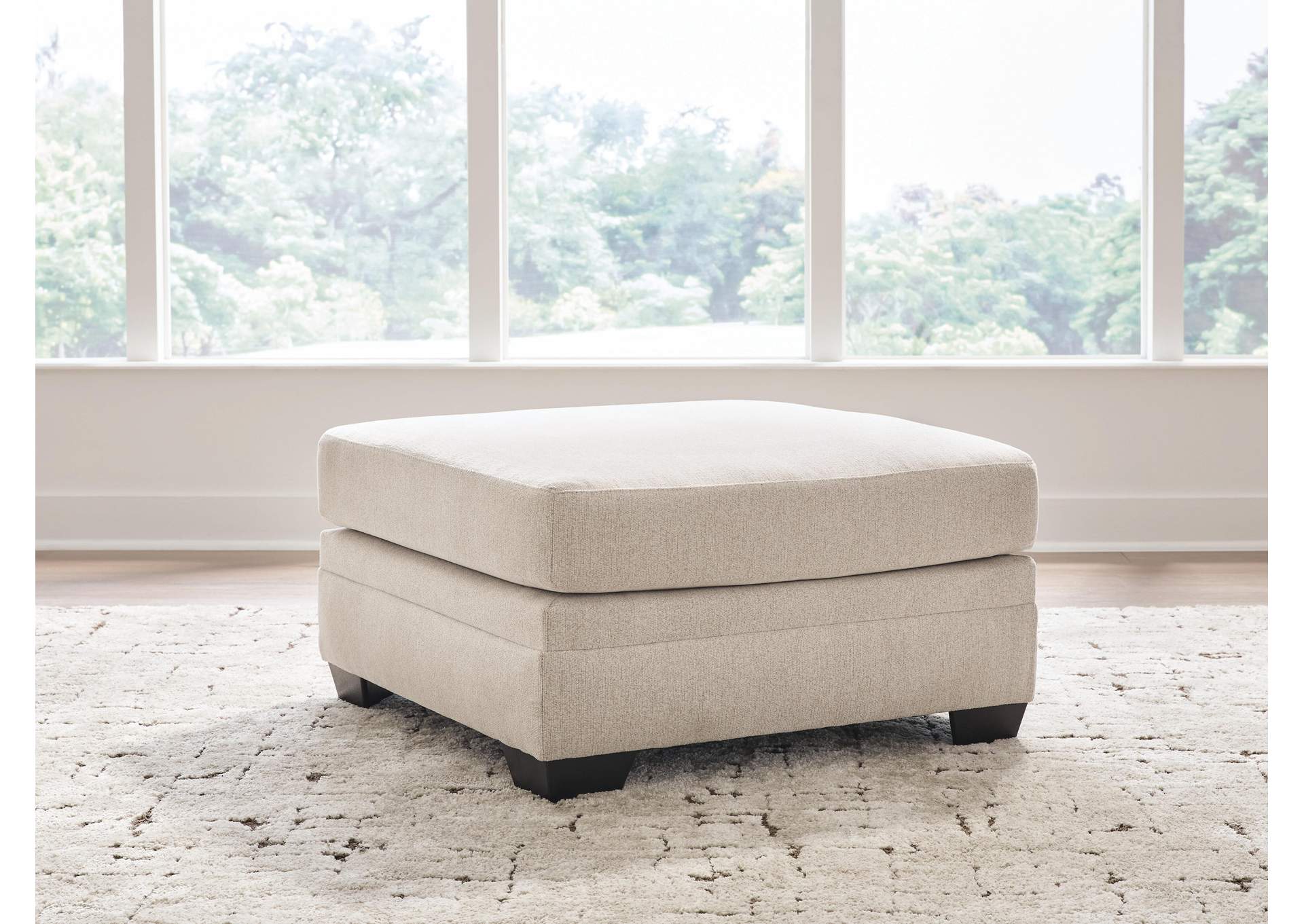 Mandi Point Oversized Accent Ottoman image 4