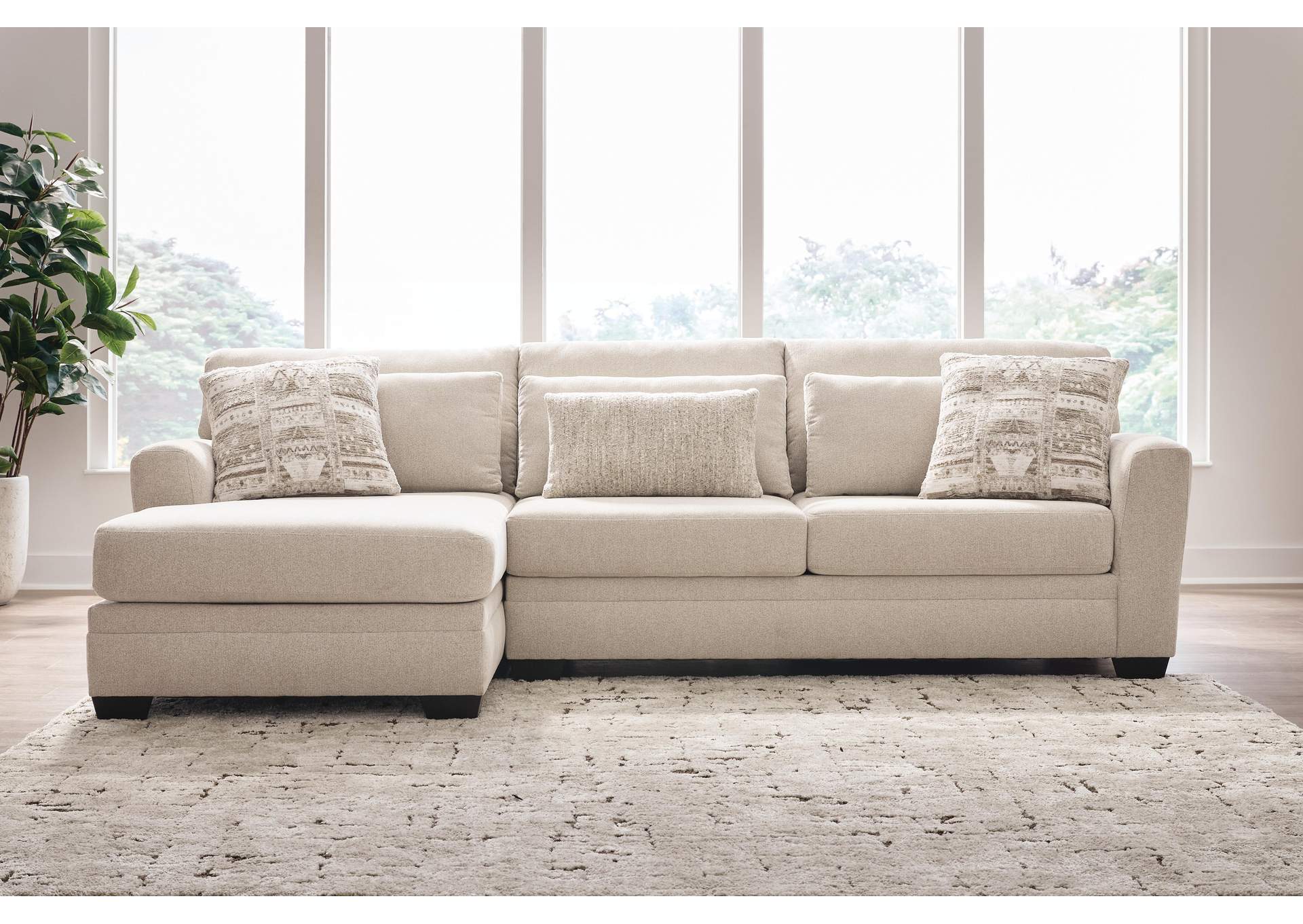 Mandi Point 2-Piece Sectional Sofa Chaise image 2