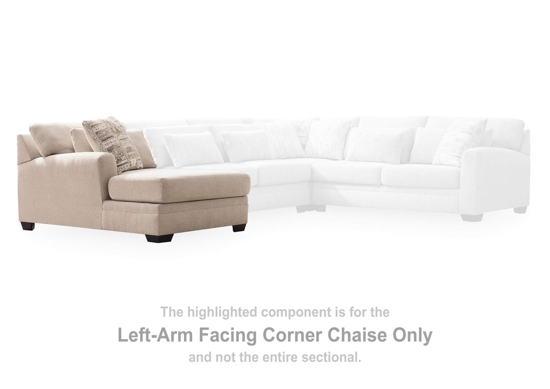 Mandi Point 3-Piece Double Chaise Sleeper Sectional image 4