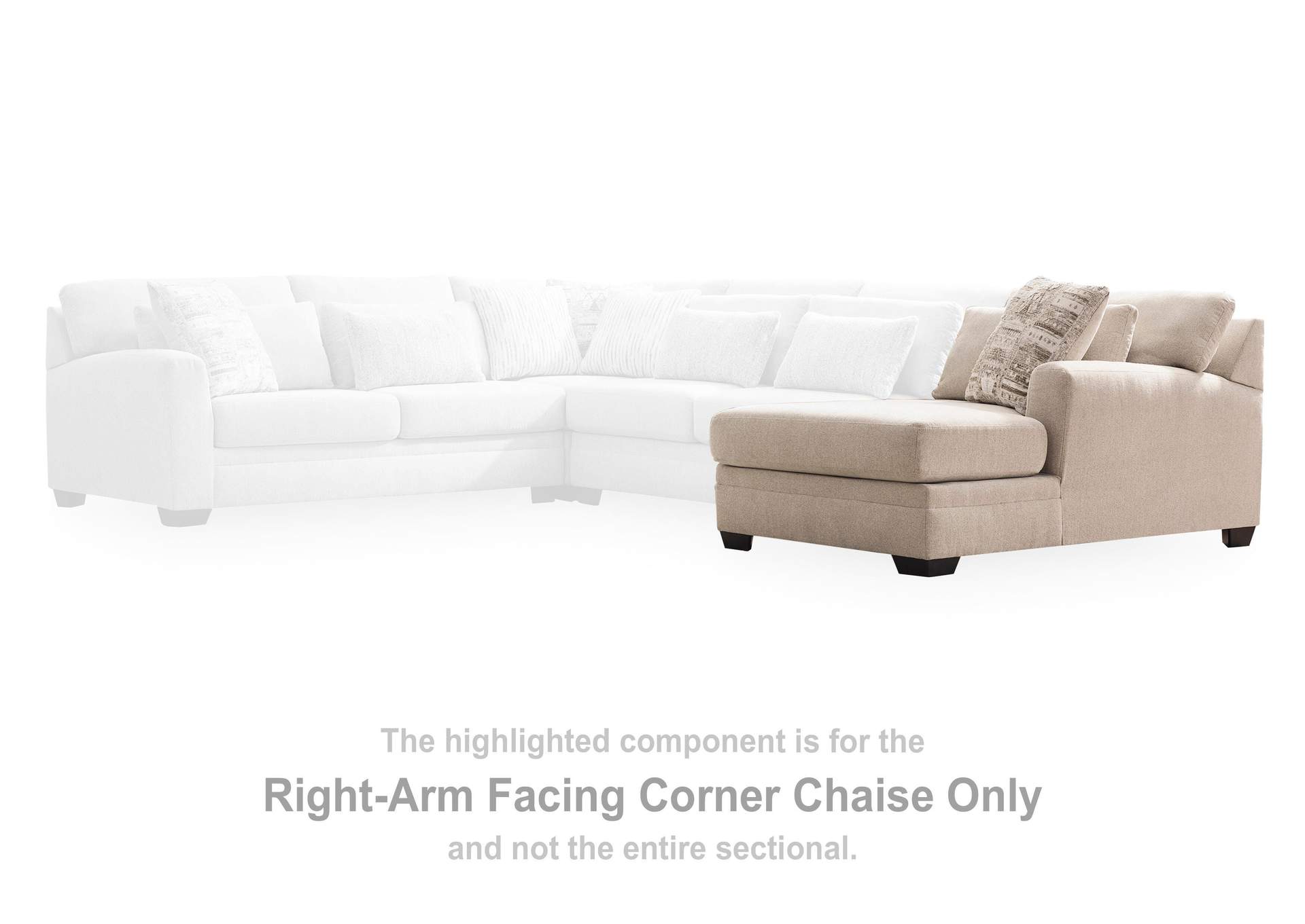 Mandi Point 3-Piece Double Chaise Sleeper Sectional image 5