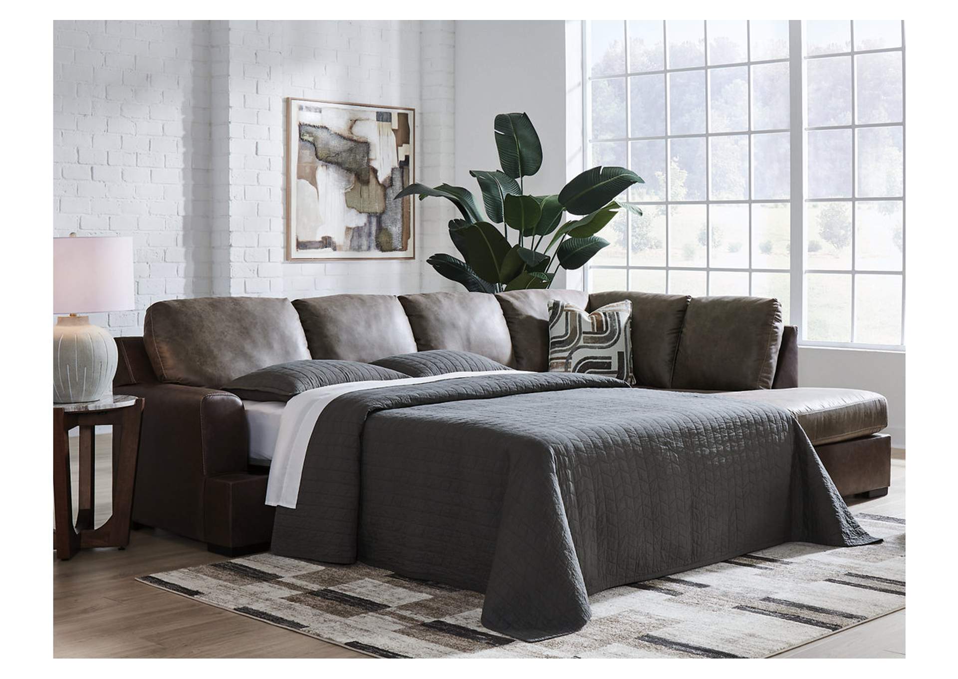 Castille Way 2-Piece Sleeper Sectional with Chaise image 2