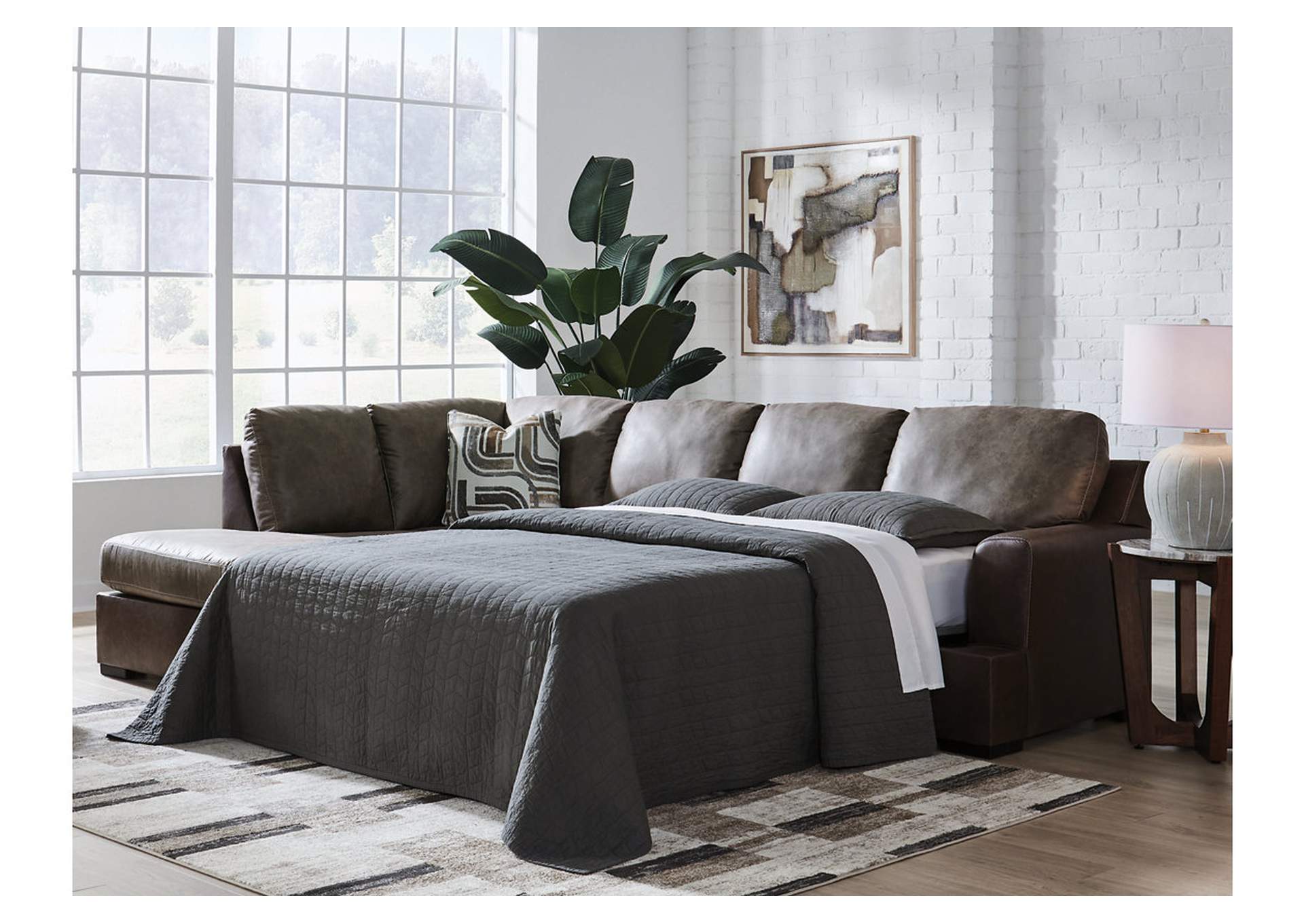 Castille Way 2-Piece Sleeper Sectional with Chaise image 2