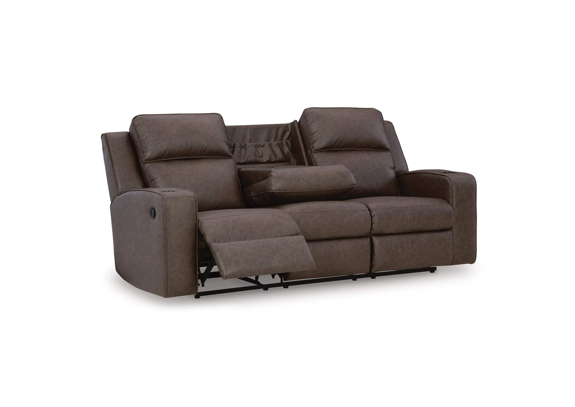 Lavenhorne Reclining Sofa with Drop Down Table image 3
