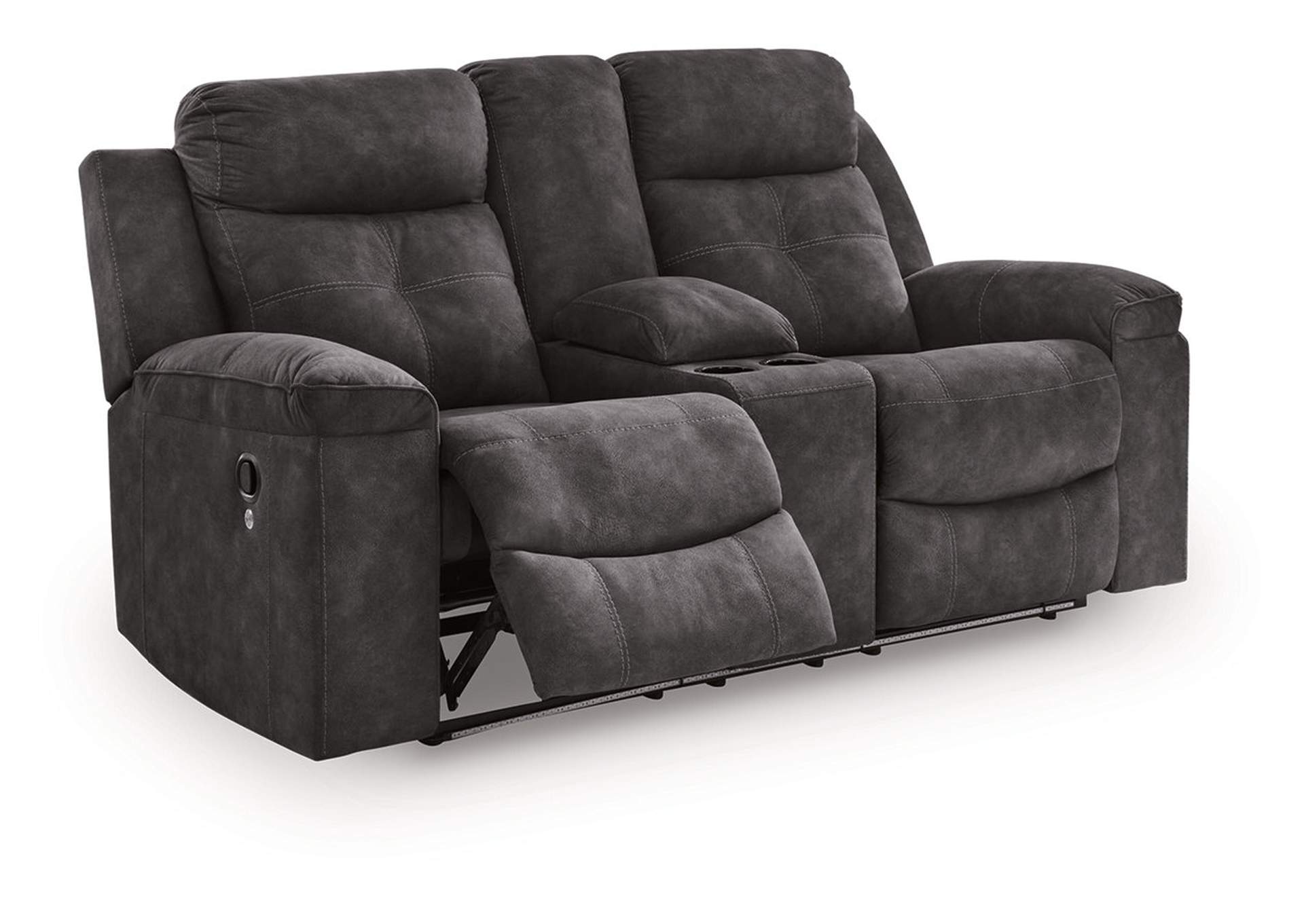 Brysonview Reclining Loveseat with Console image 3
