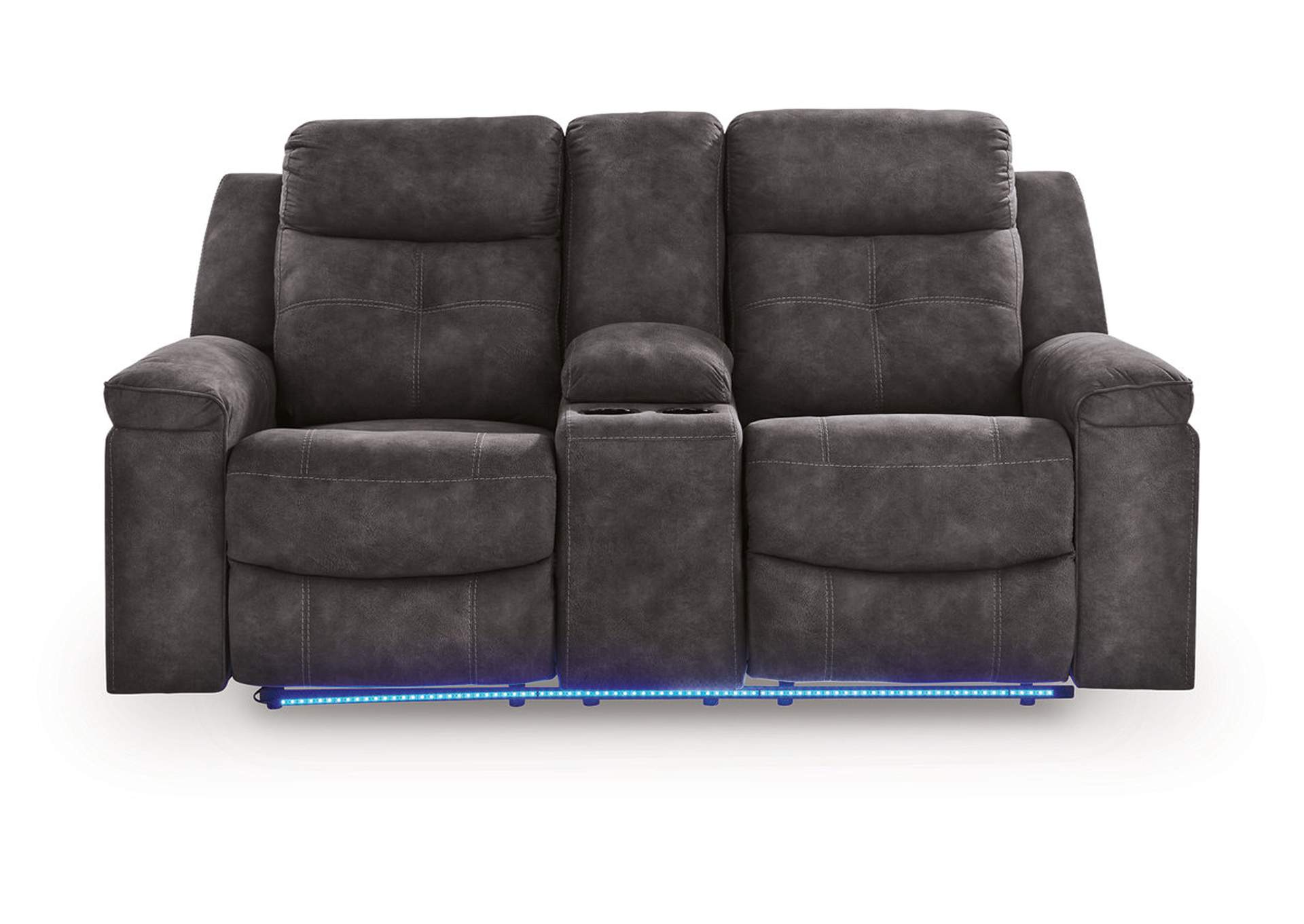 Brysonview Reclining Loveseat with Console image 4