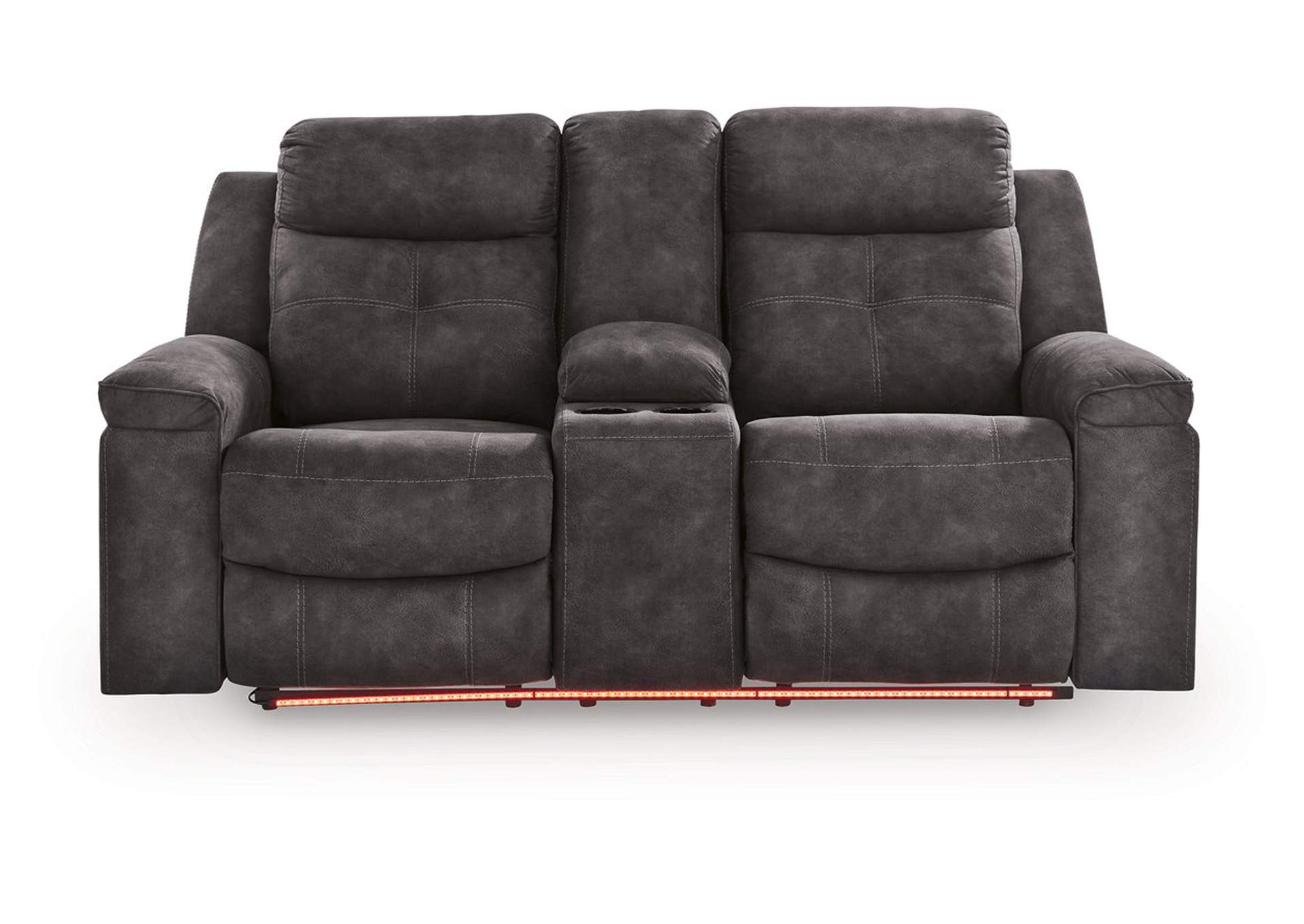 Brysonview Reclining Loveseat with Console image 5