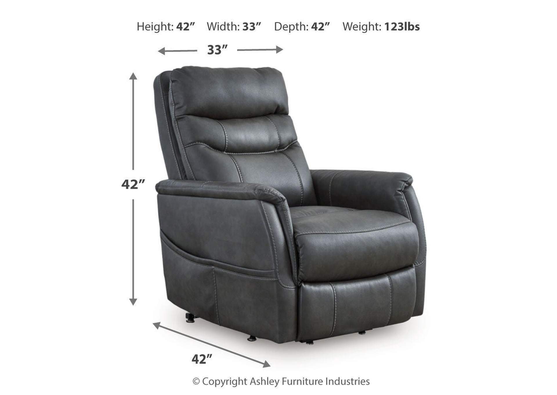 Strawbill Power Lift Recliner image 15