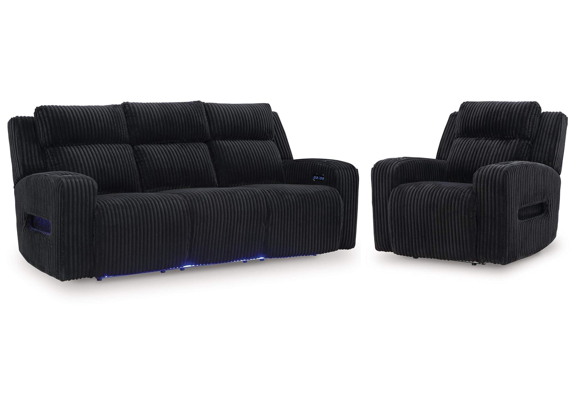 Belvarrow Power Reclining Sofa and Power Recliner image 1