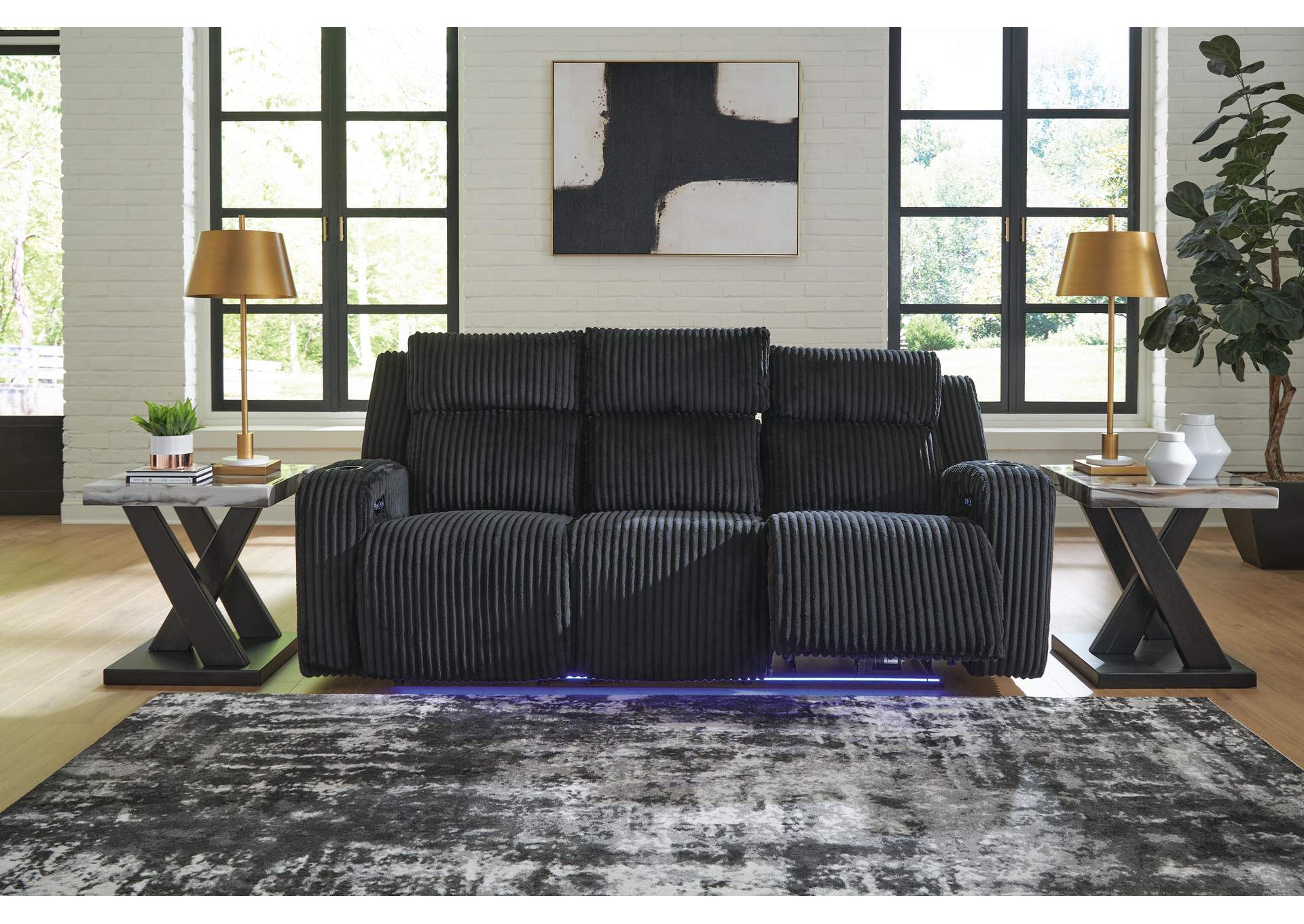 Belvarrow Power Reclining Sofa, Loveseat and Recliner image 10