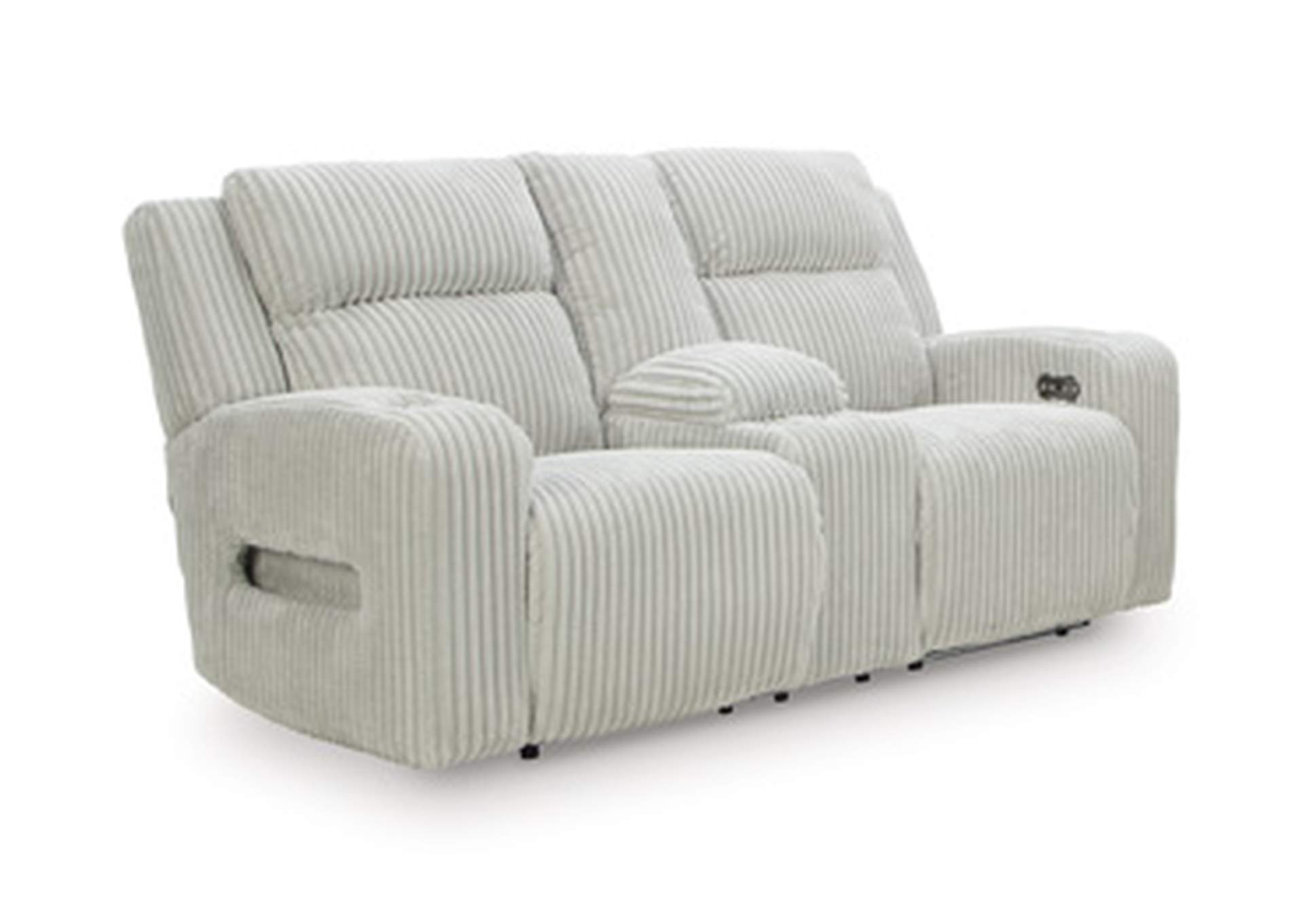 Forest Lake Power Reclining Loveseat with Console image 14