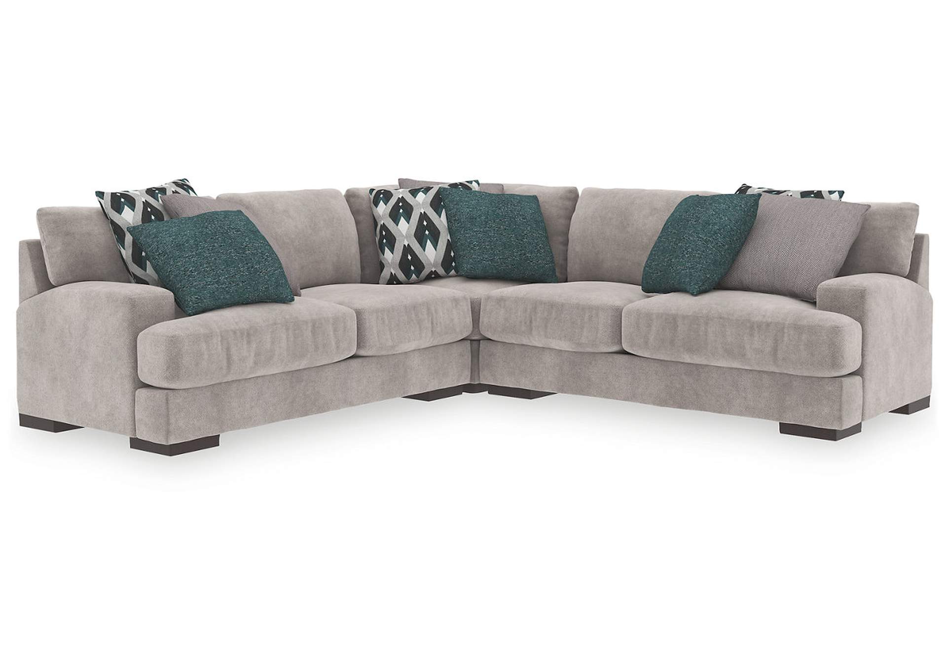 Bardarson 3Piece Sectional with Chaise