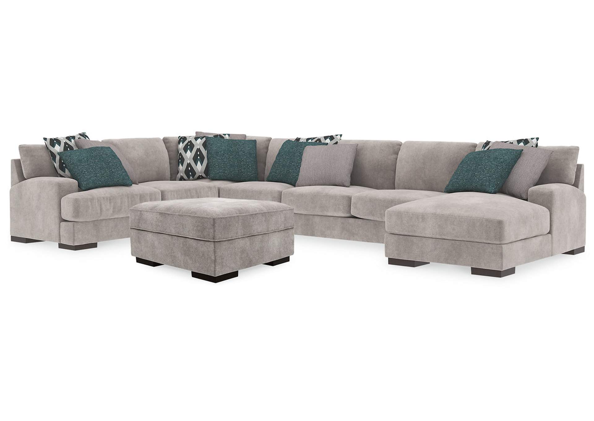 Bardarson 4Piece Sectional with Ottoman