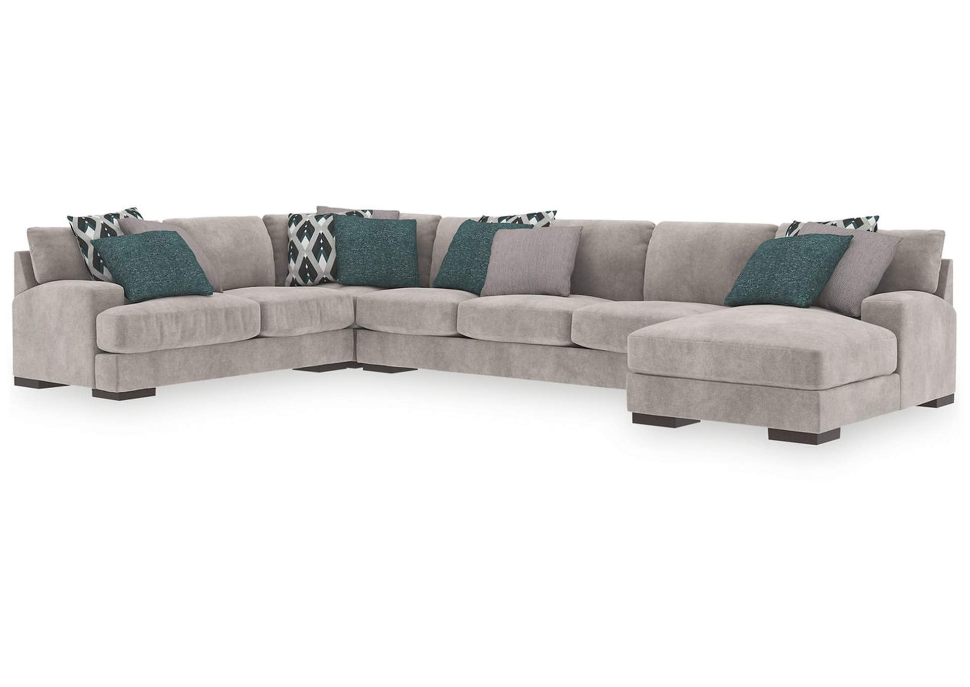 Bardarson 4Piece Sectional with Ottoman