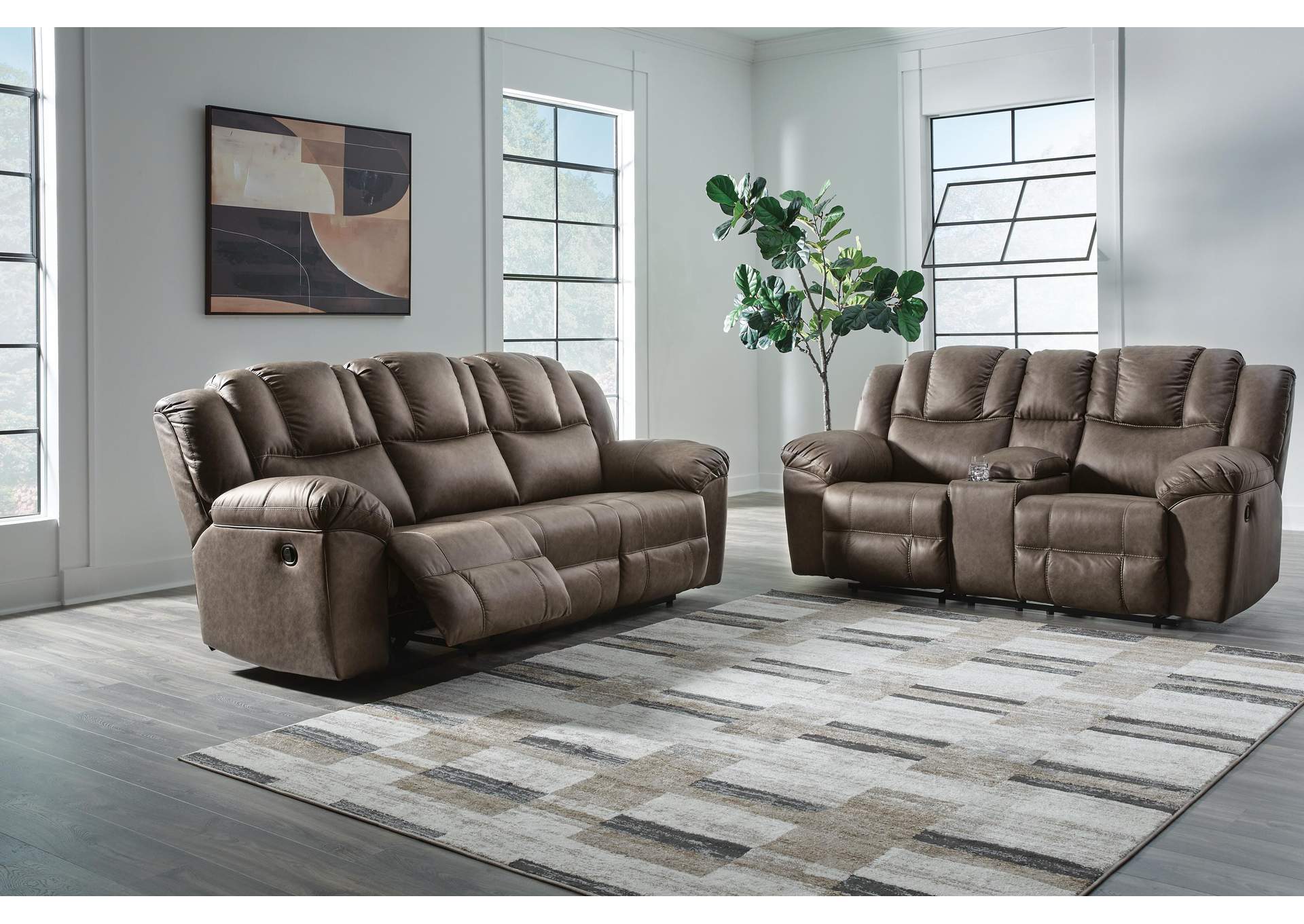 Lowilla Reclining Sofa and Loveseat image 2