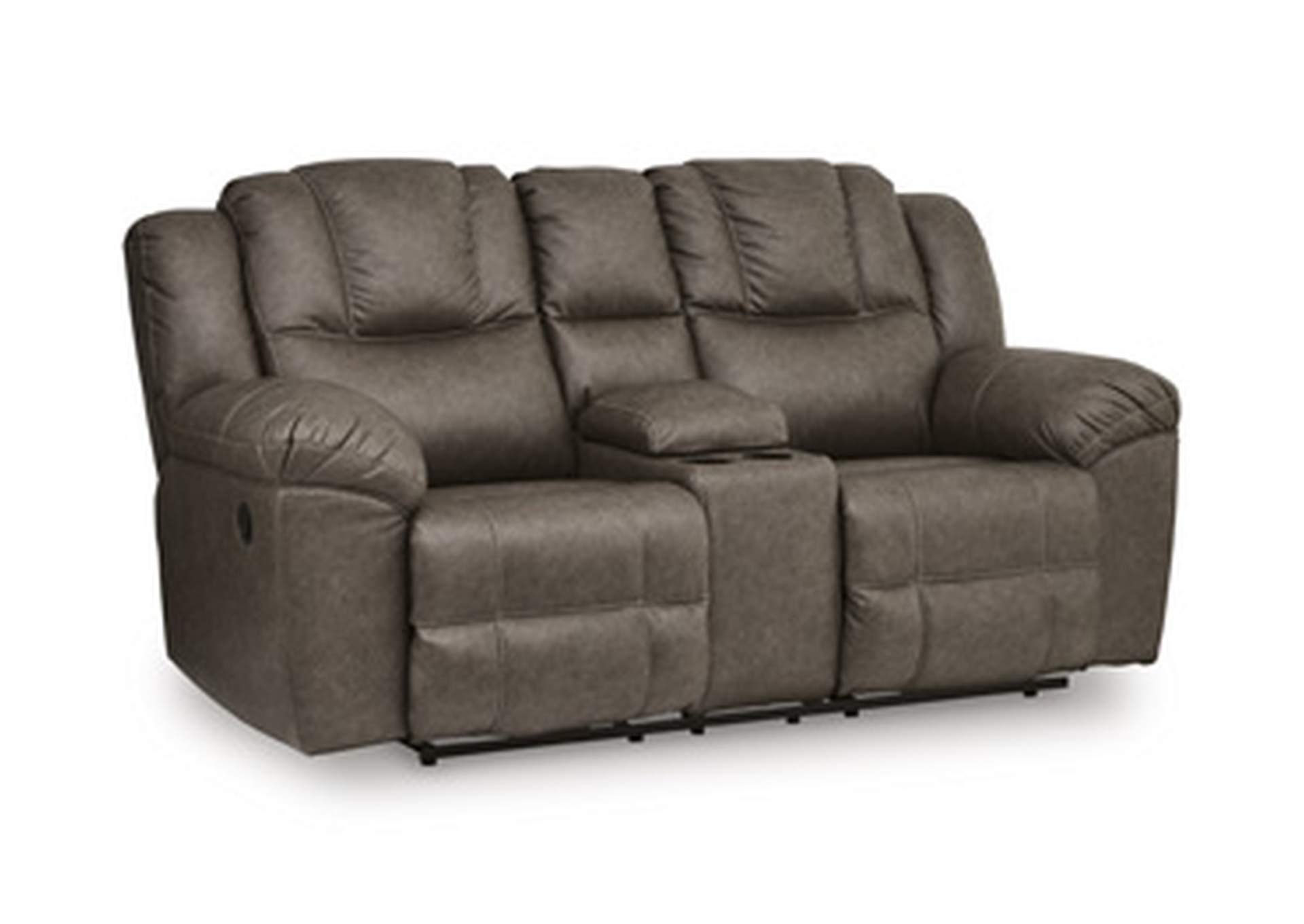 Lowilla Reclining Loveseat with Console image 3