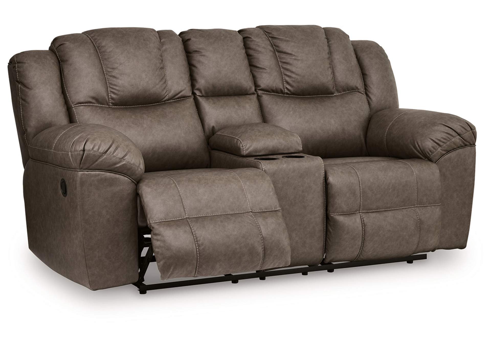 Lowilla Reclining Loveseat with Console image 4
