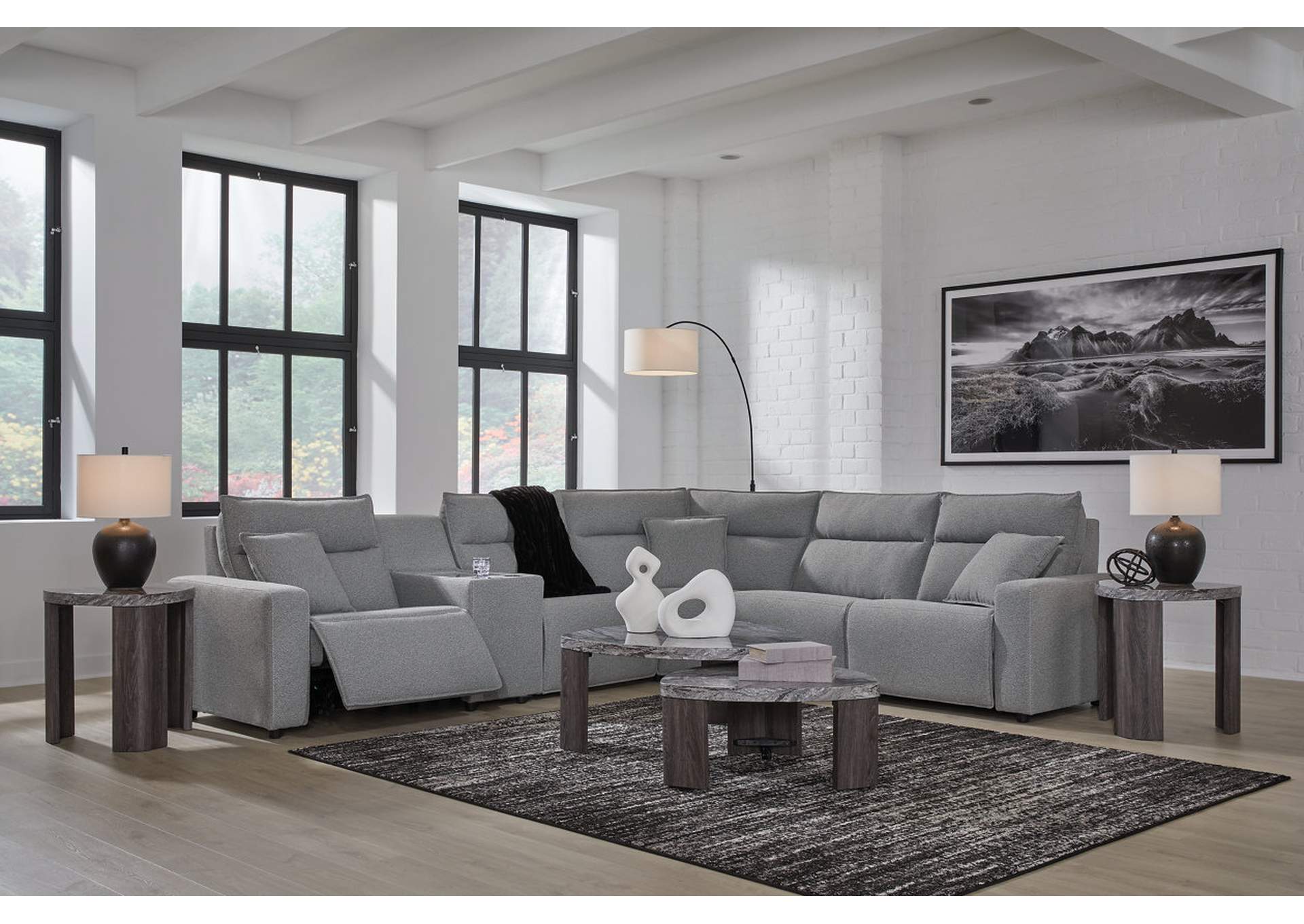 ModMax II 6-Piece Power Reclining Sectional image 6