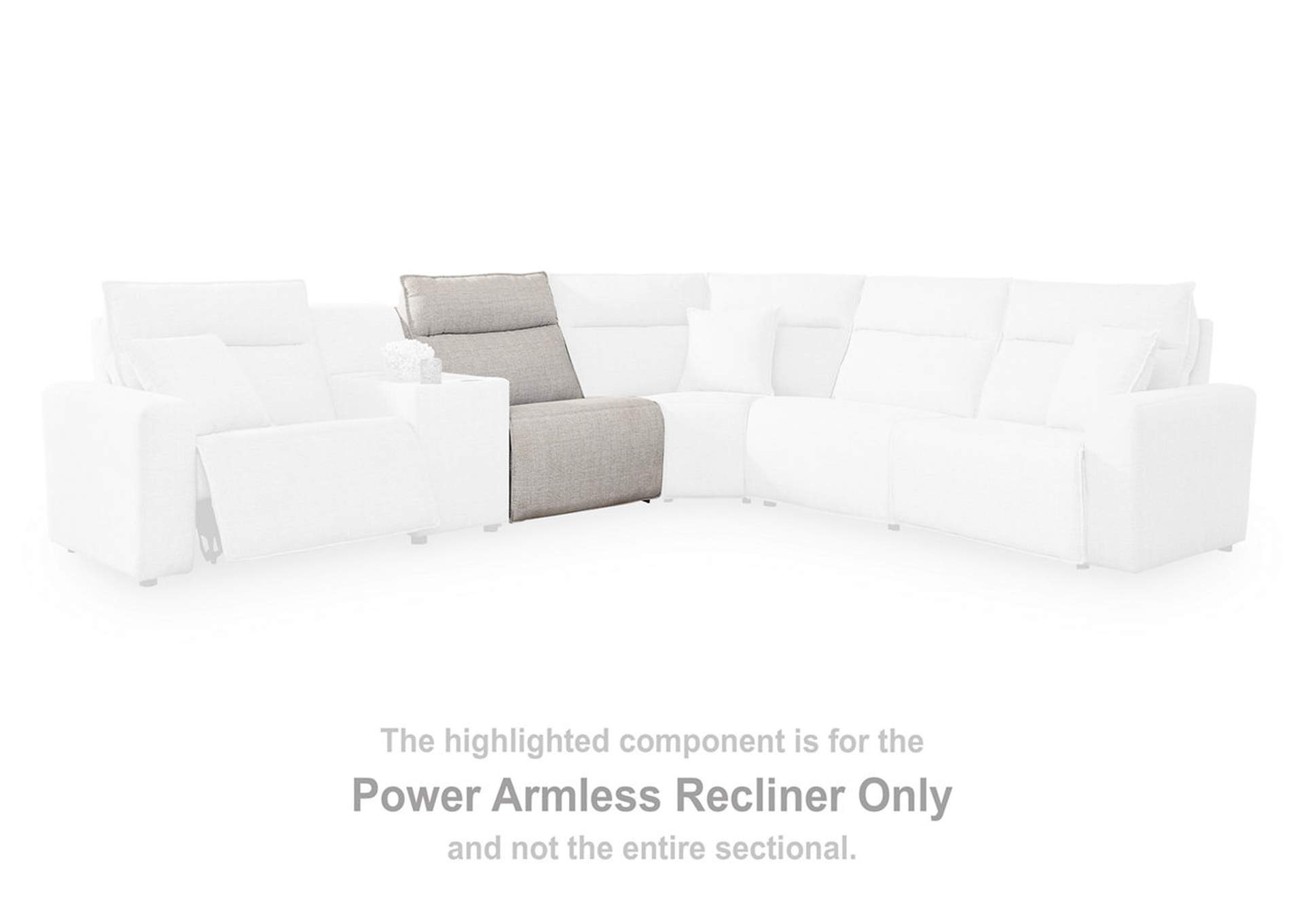 Modmax II 7-Piece Reclining Sectional with Chaise and Consoles image 1