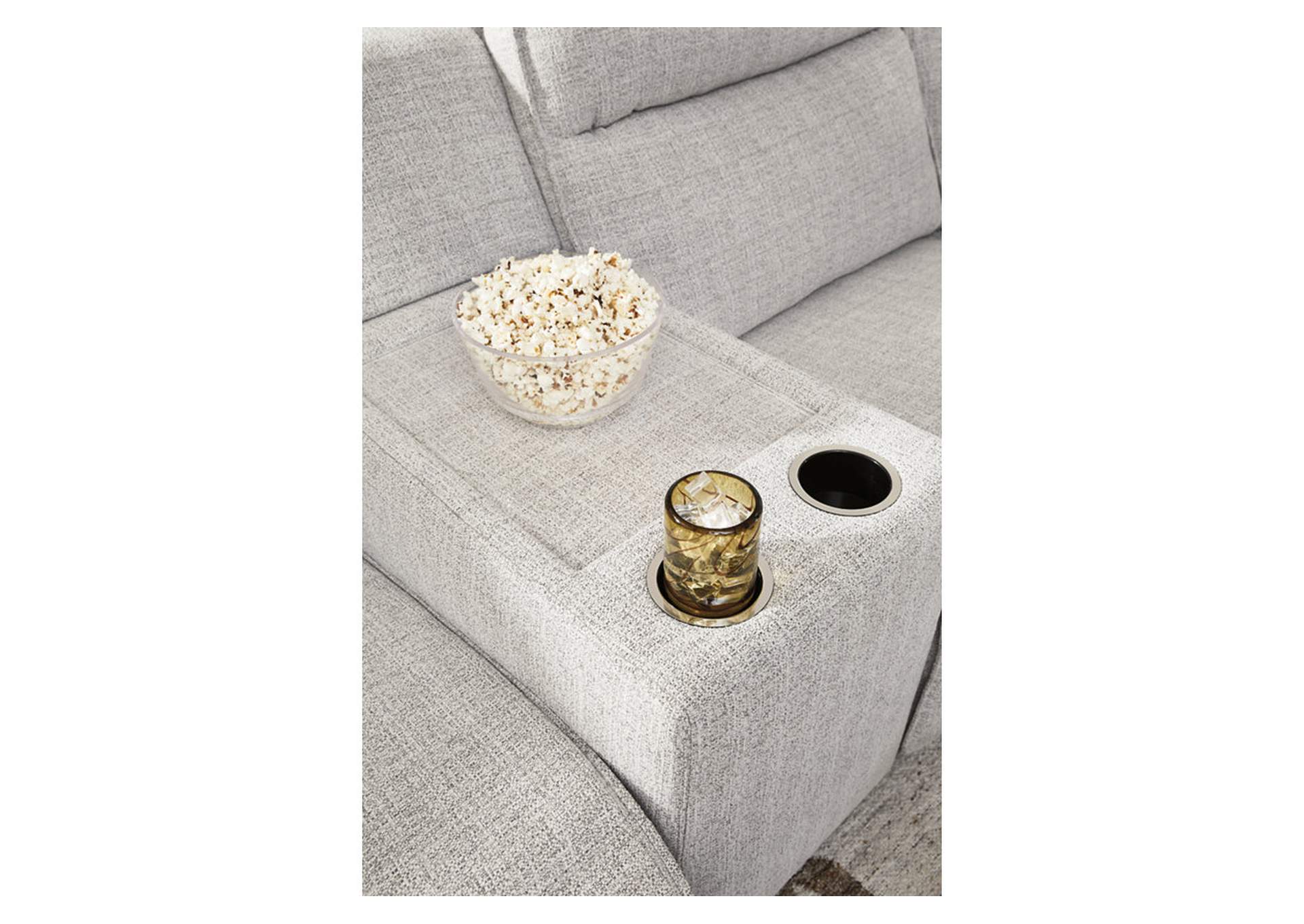 Modmax II 6-Piece Power Reclining Sectional with Chaise and Console image 2