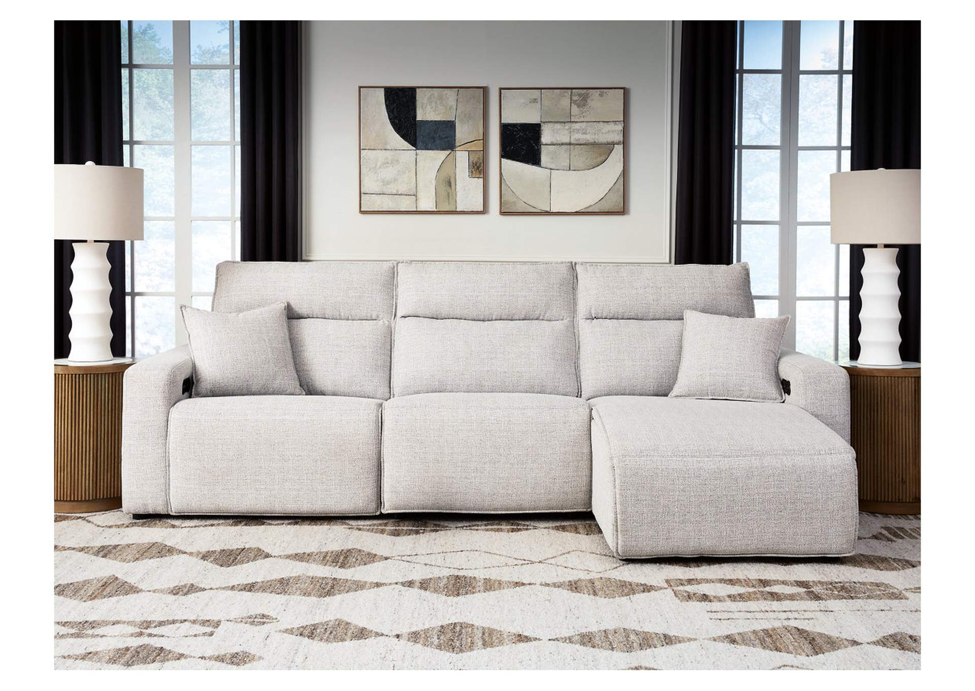 Modmax II 3-Piece Reclining Sofa Chaise image 1