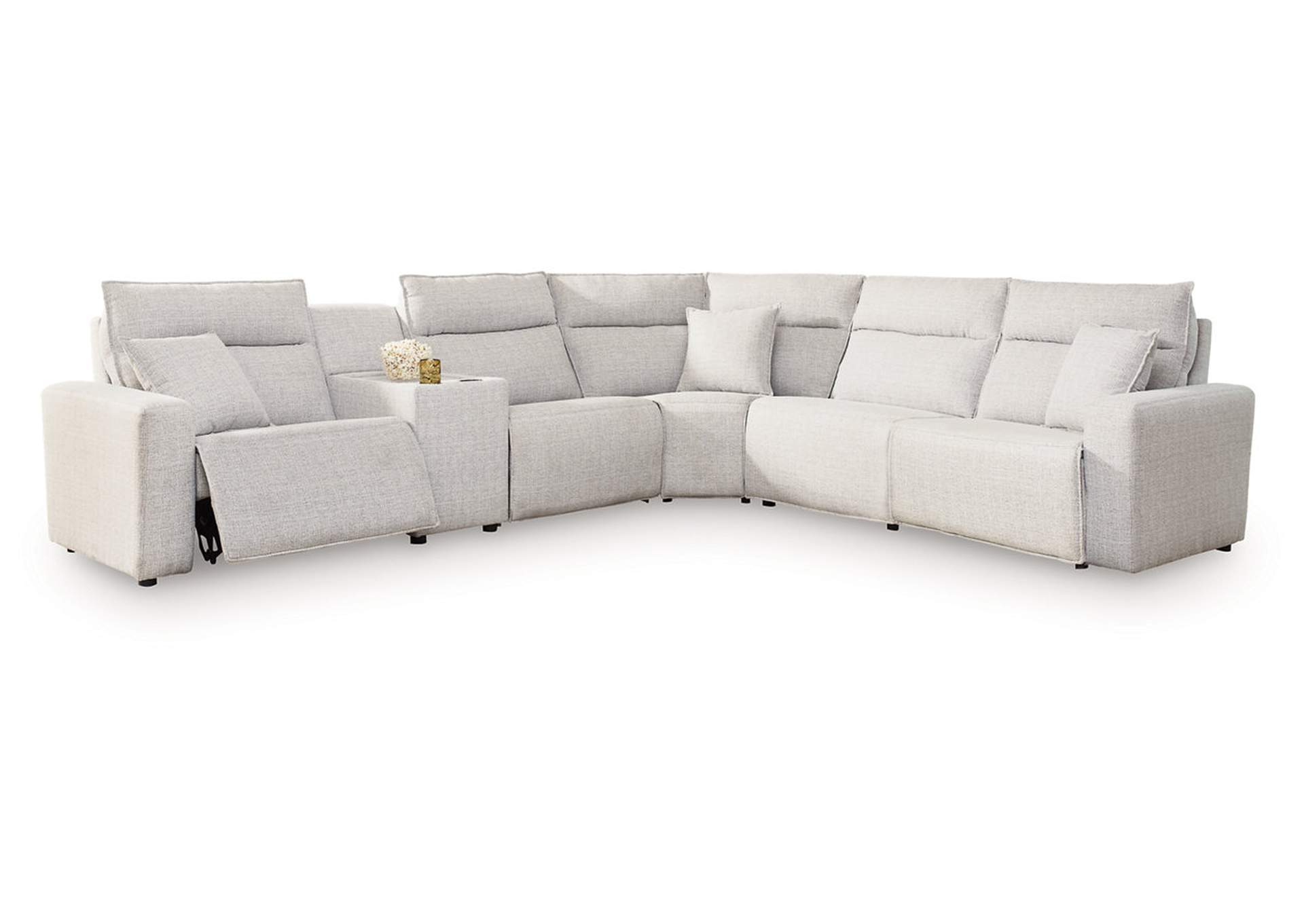 Modmax II 6-Piece Reclining Sectional with Console image 1