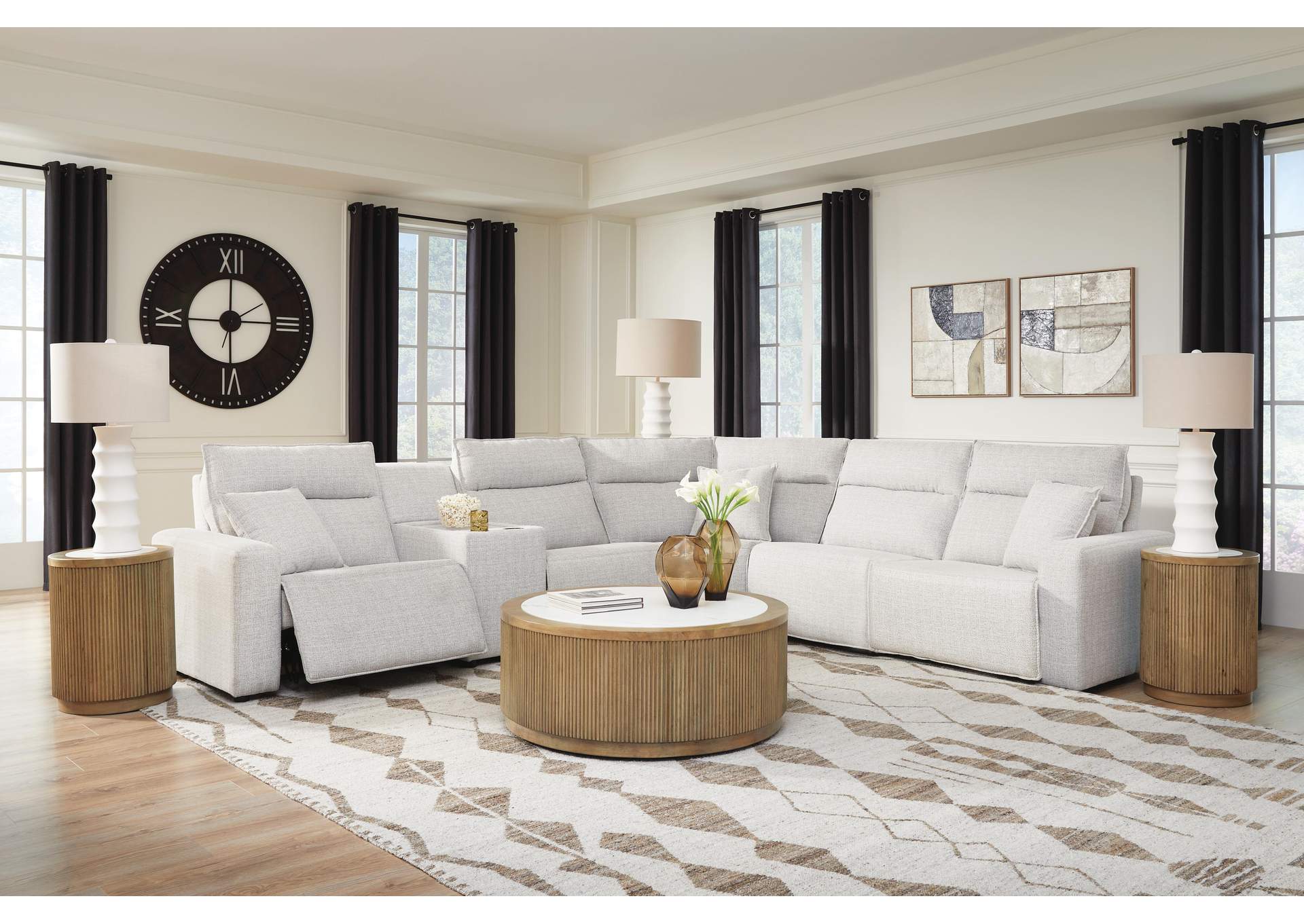 Modmax II 6-Piece Power Reclining Sectional with Console image 5