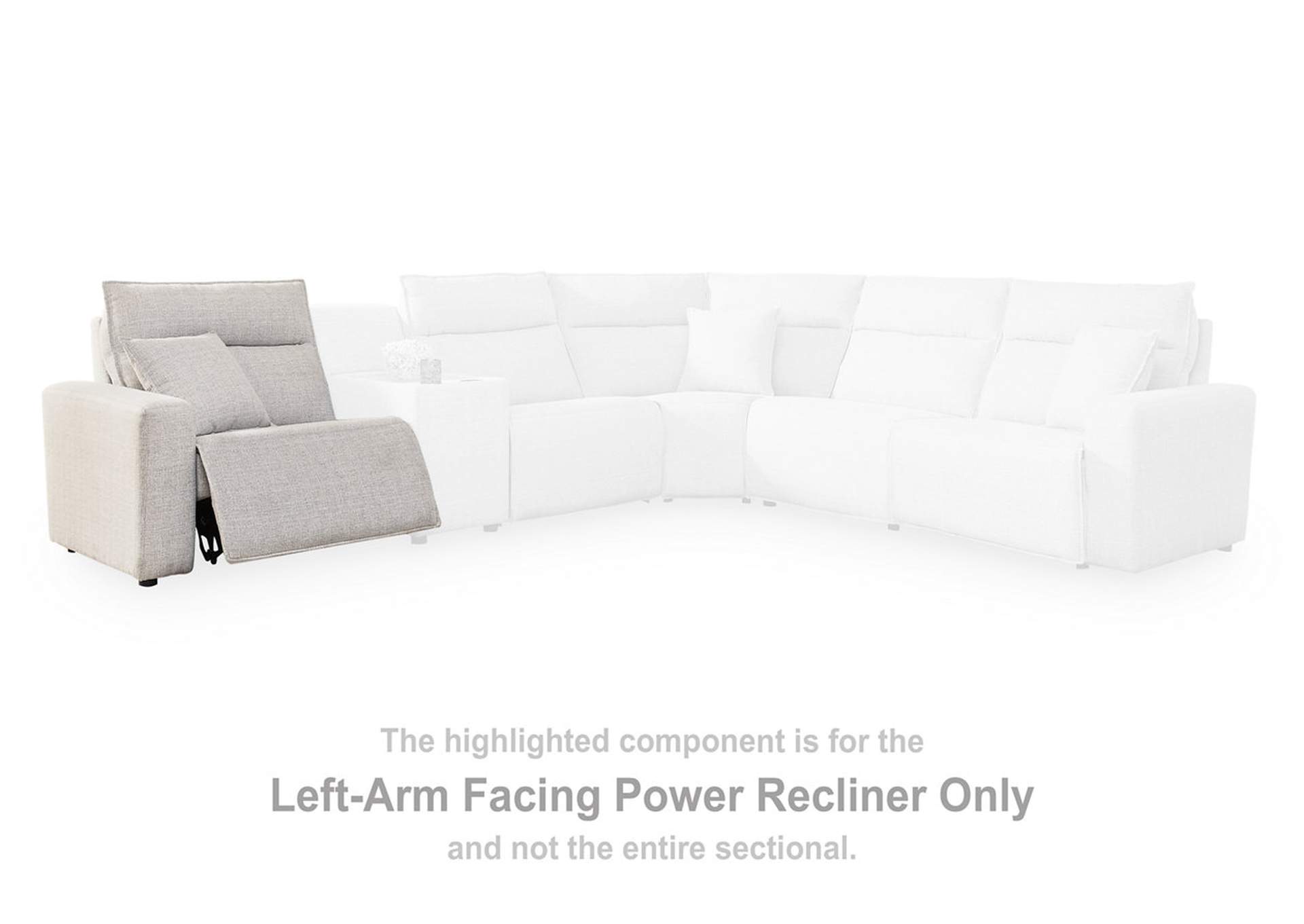 Modmax II 7-Piece Reclining Sectional with Chaise and Consoles image 4