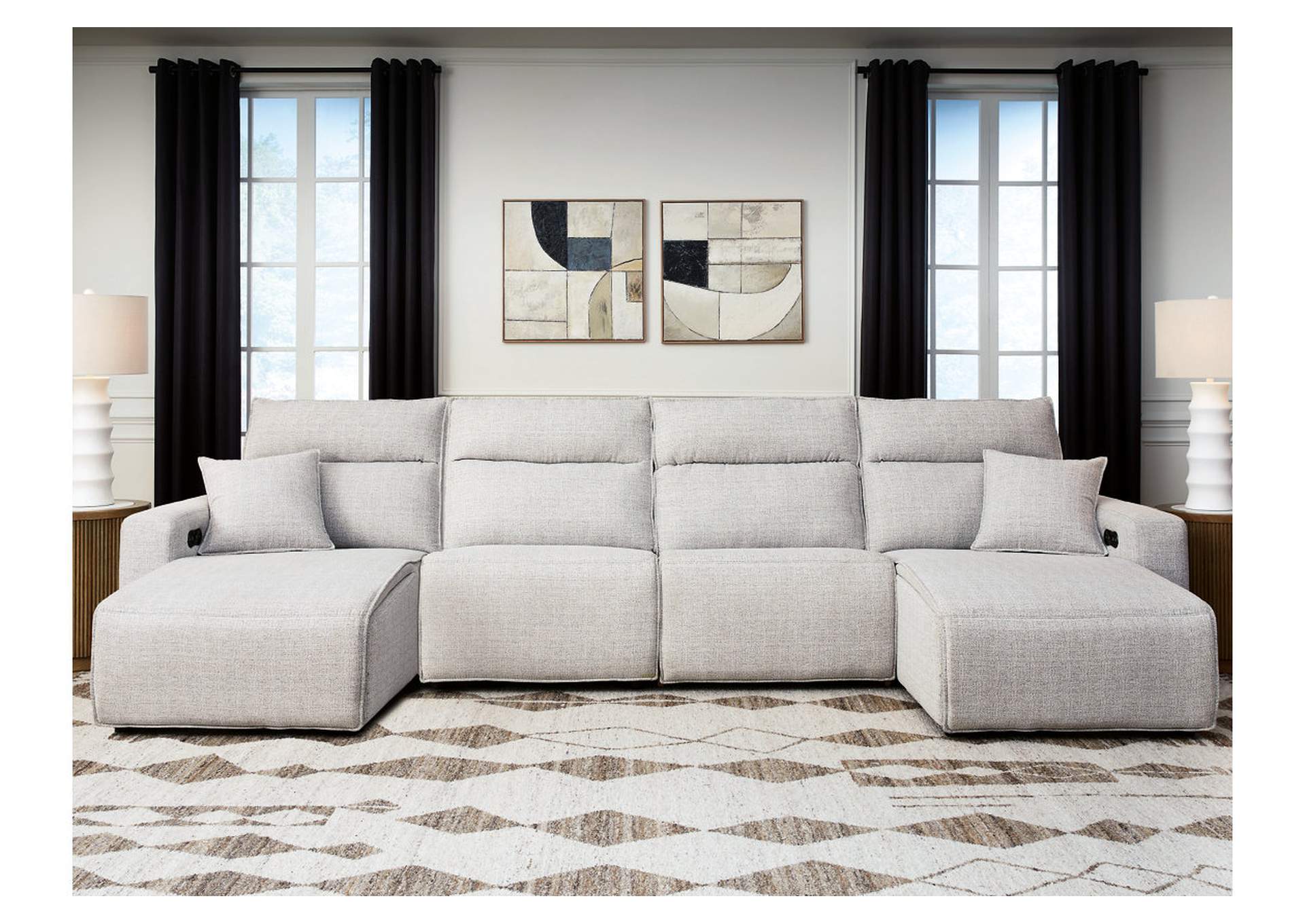 Modmax II 4-Piece Power Reclining Sectional with Chaise image 1