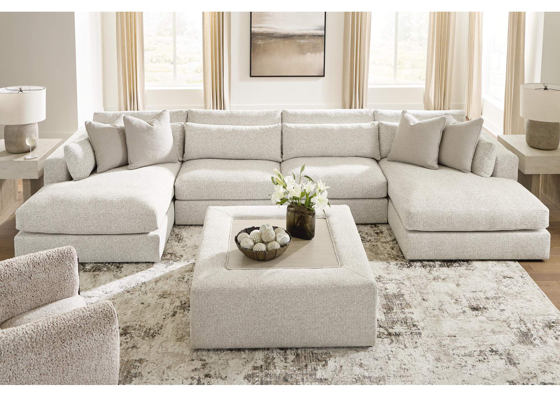 Ashbourne Estate 4-Piece Double Chaise Sectional image 3