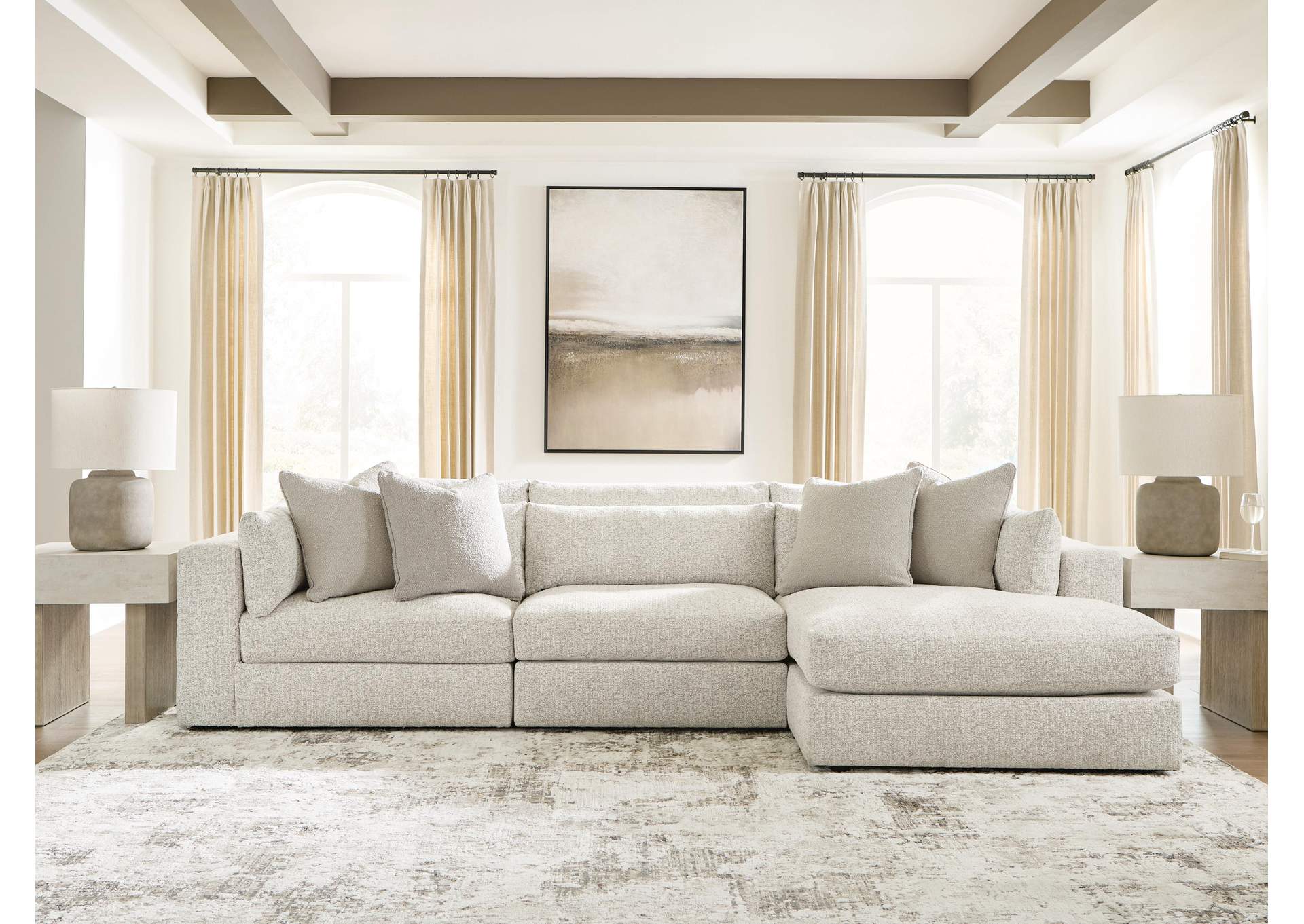 Ashbourne Estate 3-Piece Sectional with Chaise image 1
