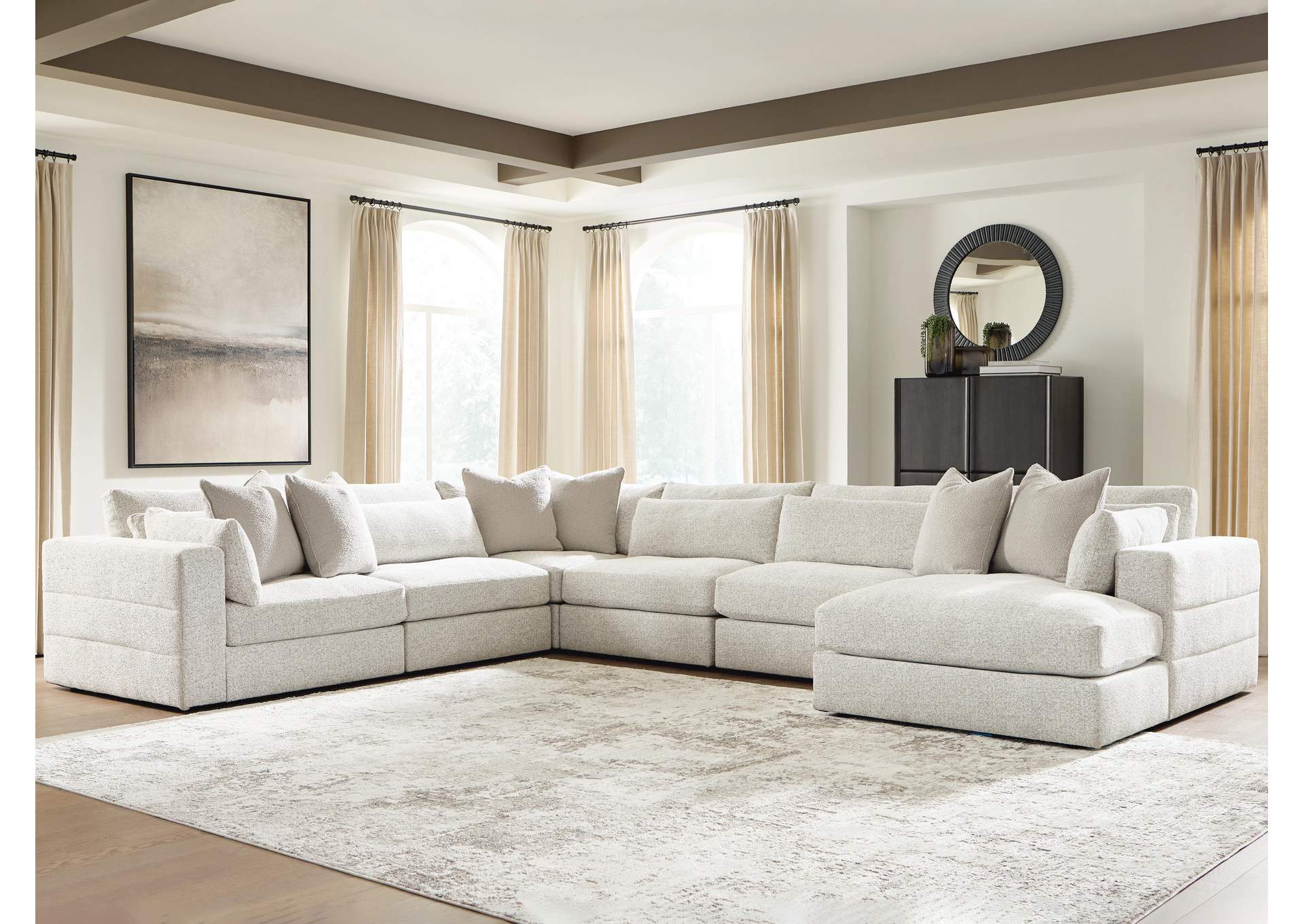 Ashbourne Estate 6-Piece Sectional with Chaise image 2