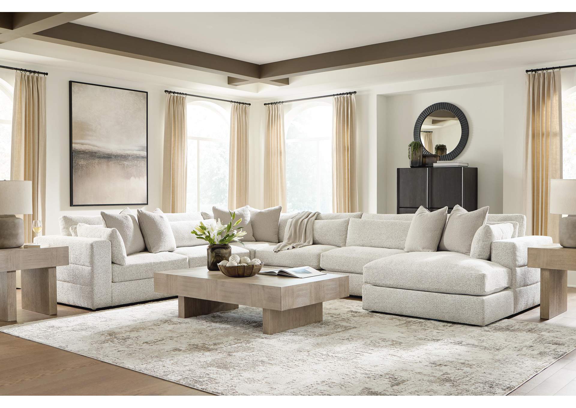 Ashbourne Estate 6-Piece Sectional with Chaise image 5