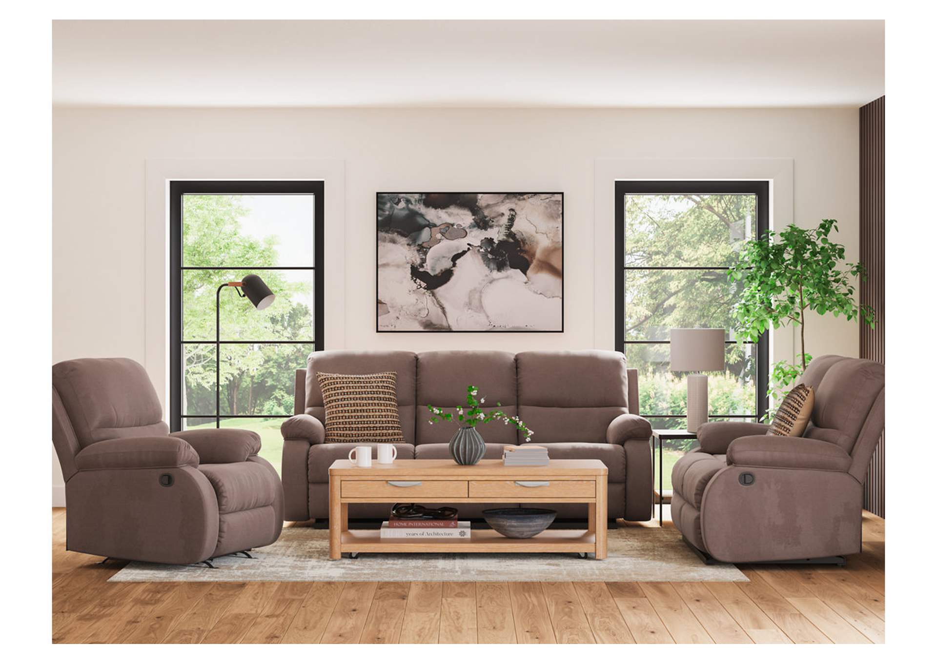 Scranto Reclining Loveseat image 9