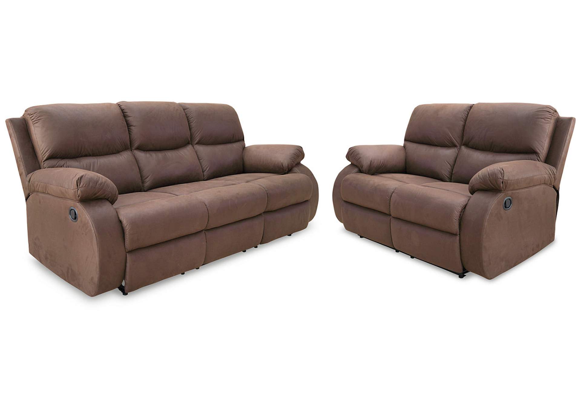 Scranto Manual Reclining Sofa and Loveseat image 1