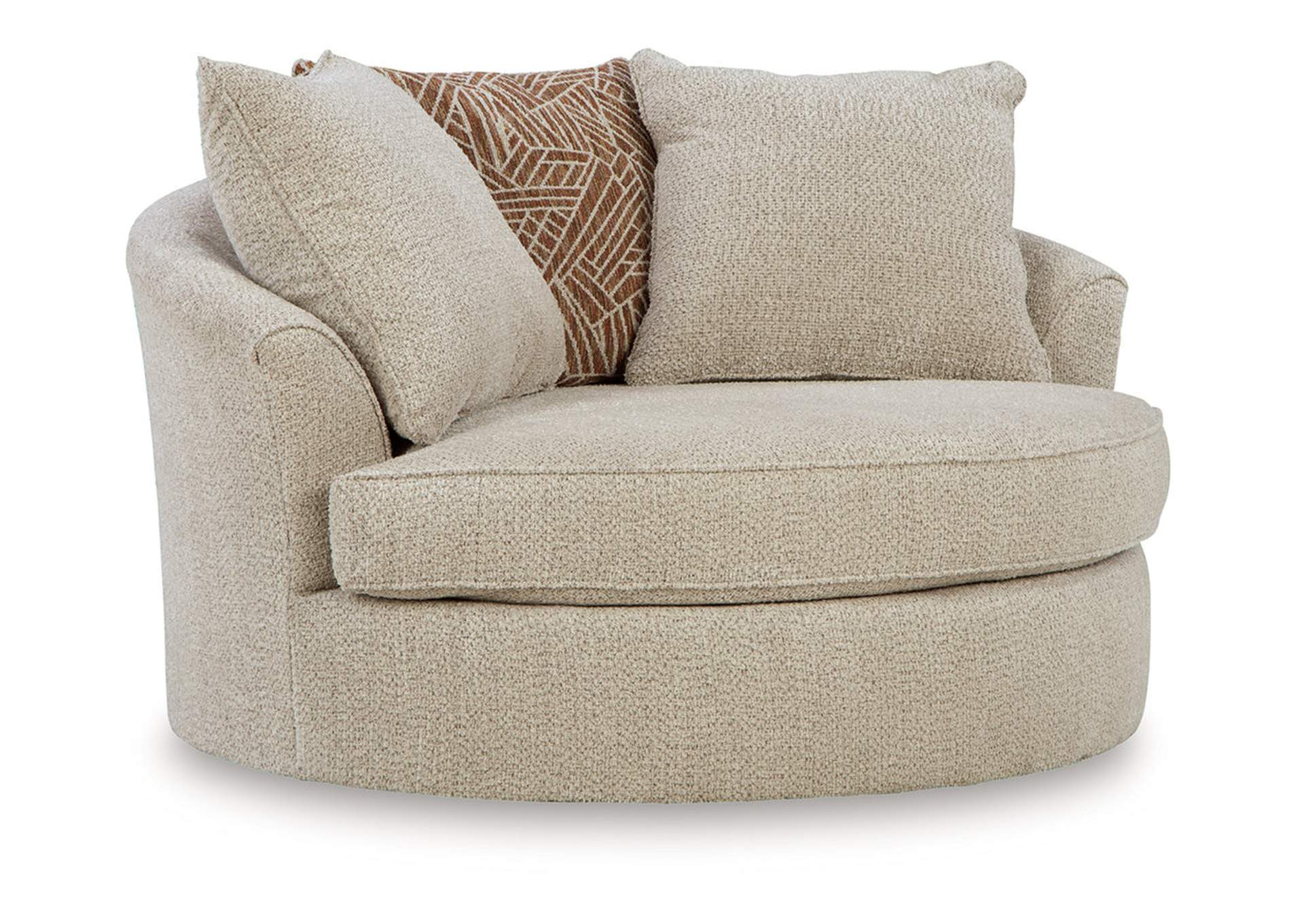 Steelwater Retreat Oversized Swivel Accent Chair image 1