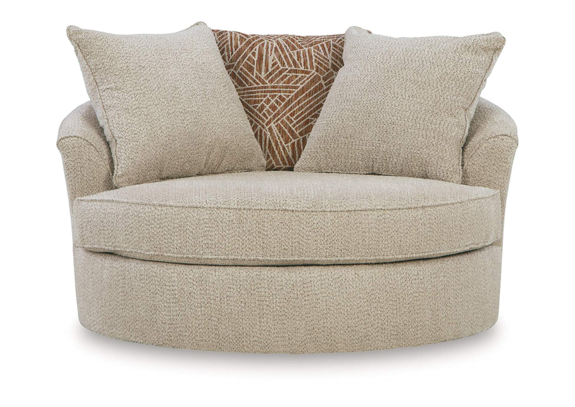 Steelwater Retreat Oversized Swivel Accent Chair image 3