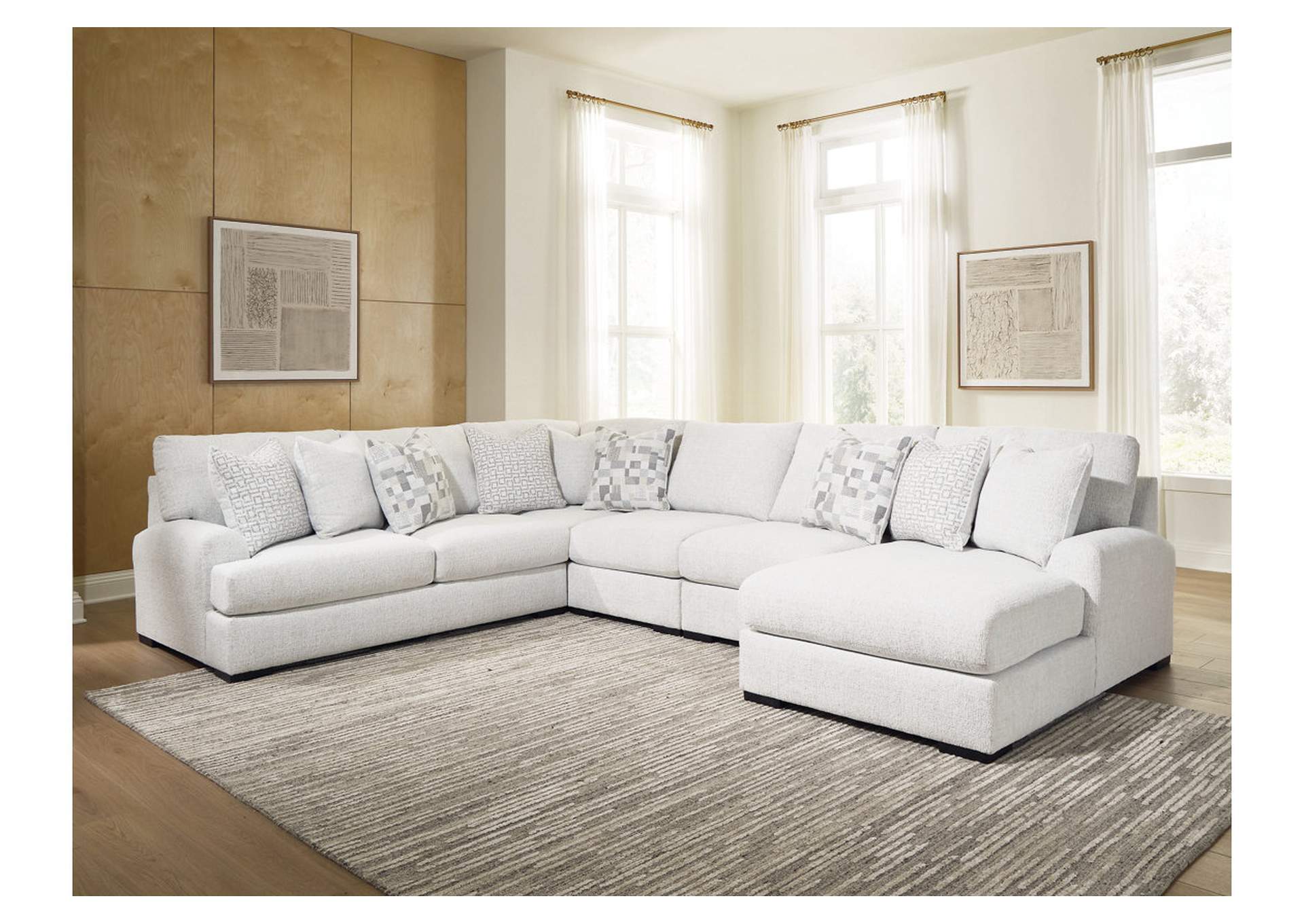 Misty-Lakes 5-Piece Sectional with Chaise image 2