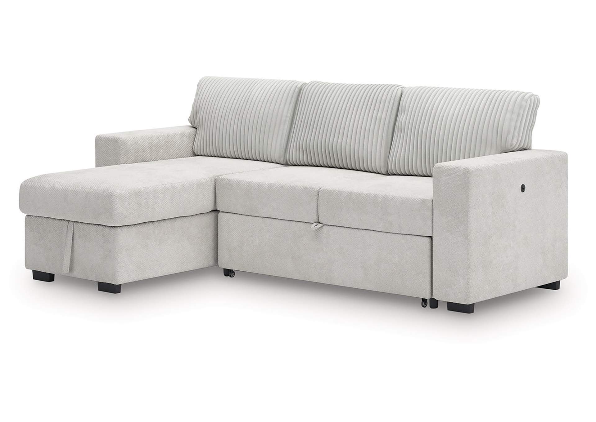 Wohlen 2-Piece Sectional with Pop Up Sleeper and Chaise image 1