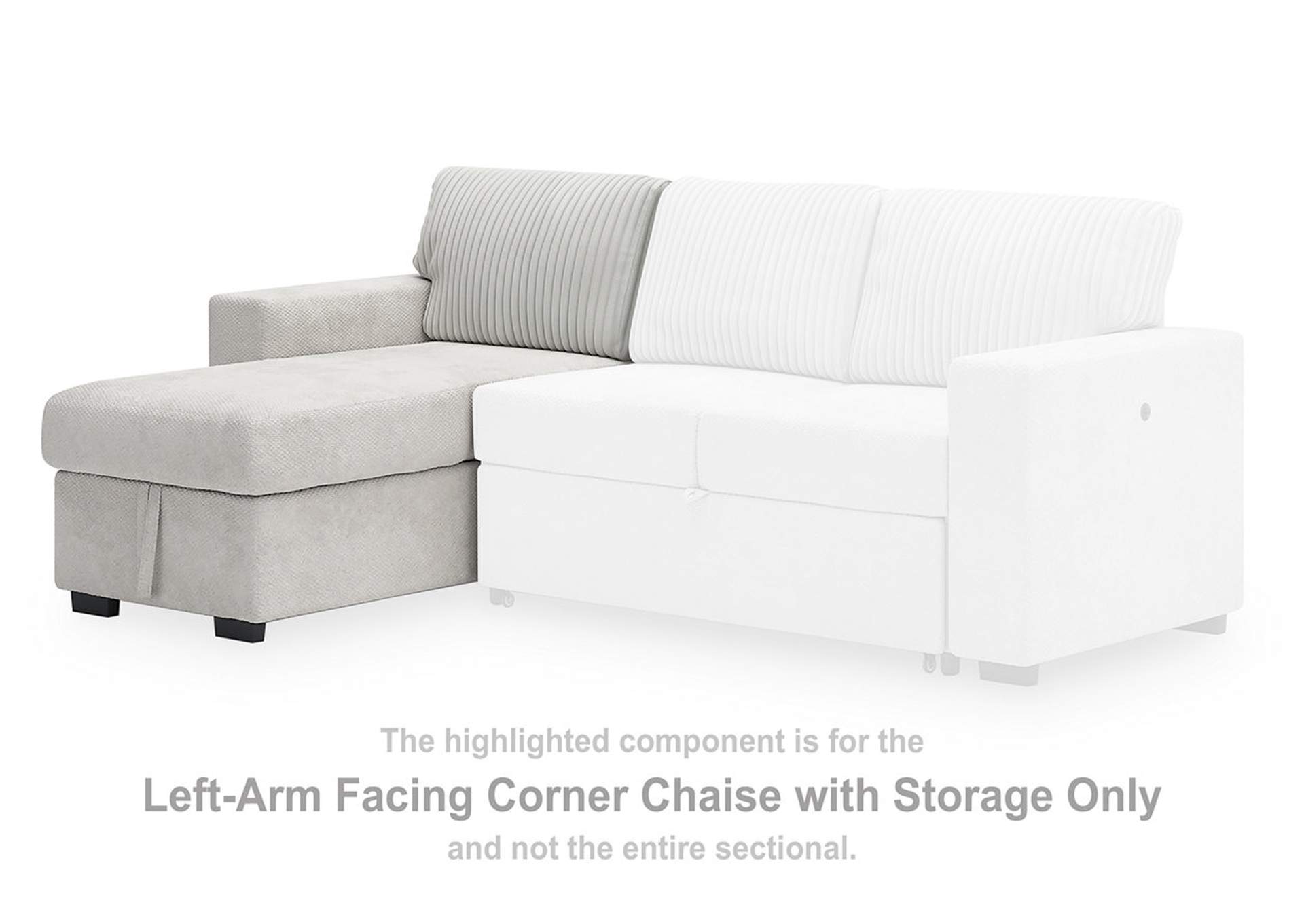 Wohlen 2-Piece Sectional with Pop Up Sleeper and Chaise image 15