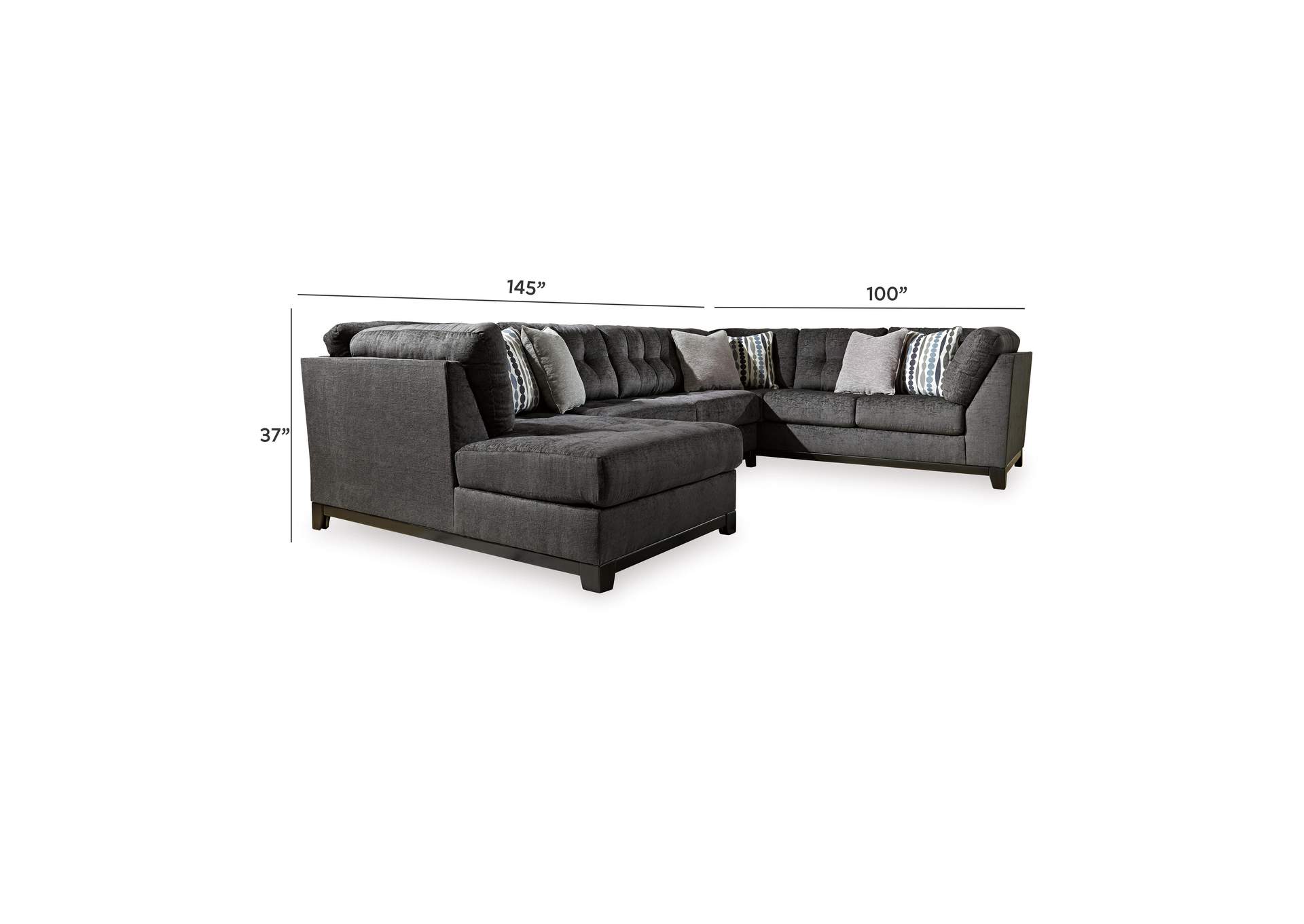 Reidshire 3-Piece Sectional with Chaise image 6